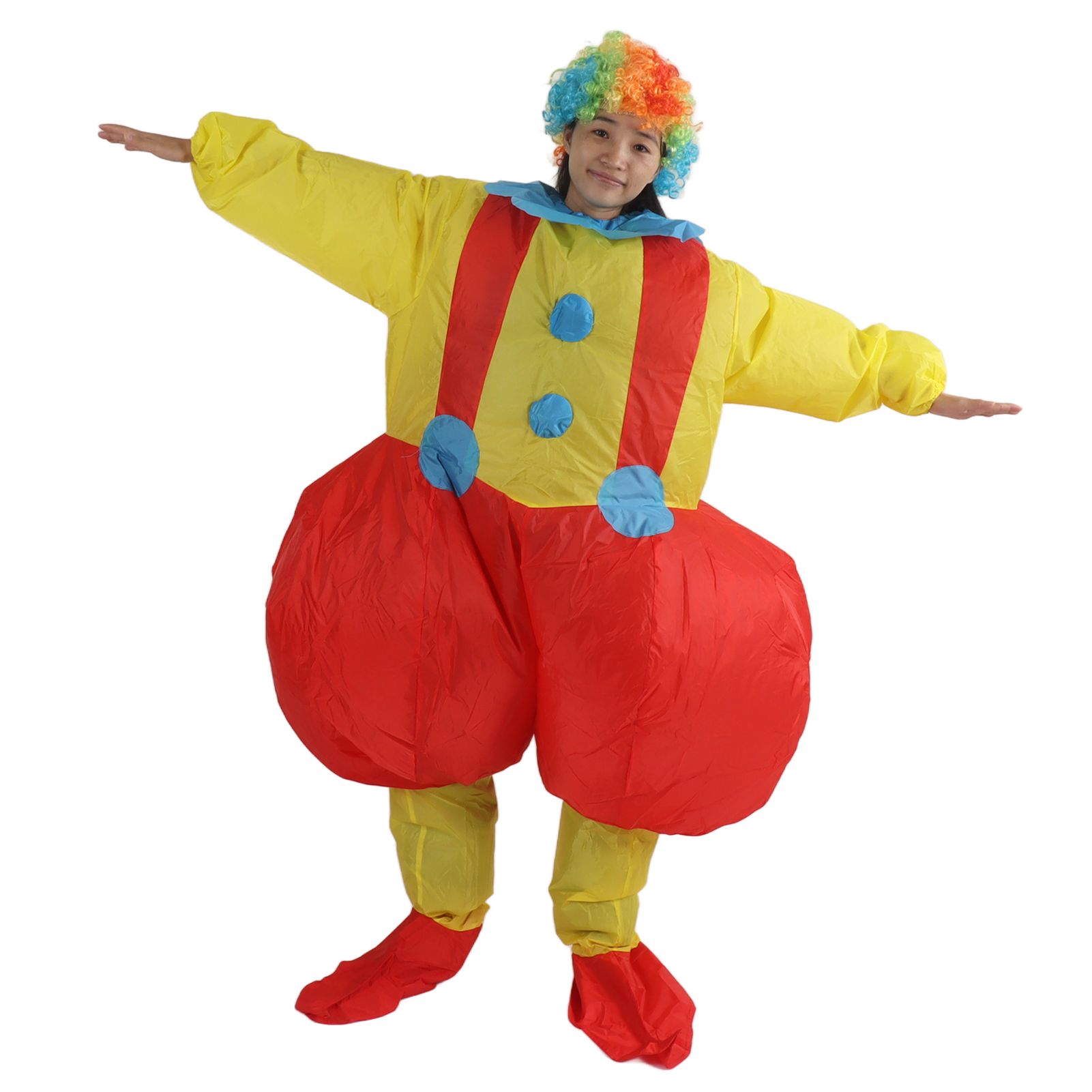 Adult Inflatable Big Ass Clown Costume Waterproof Clown Inflatable Cosplay view 10