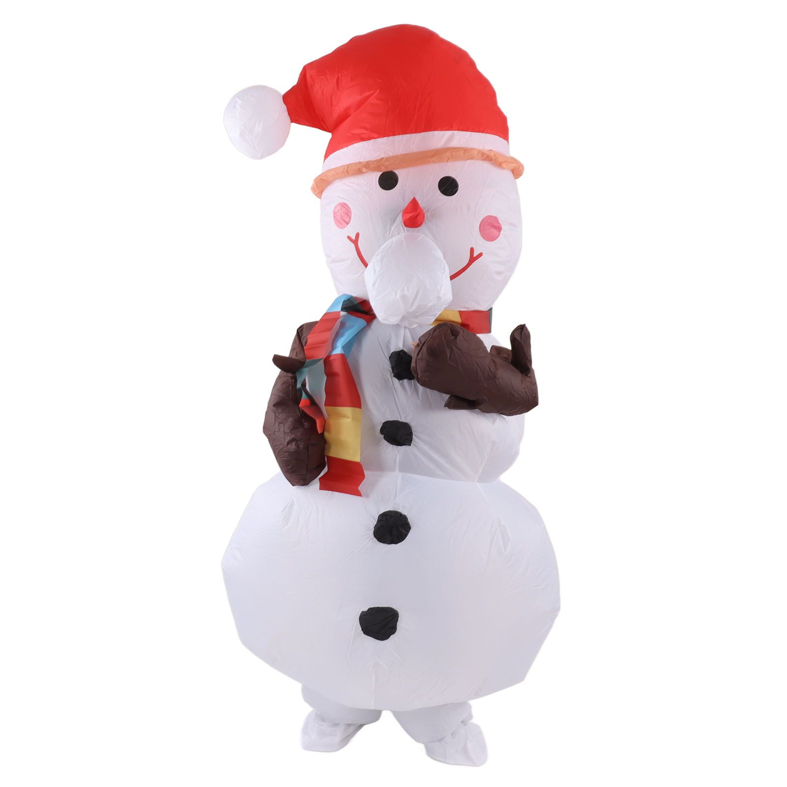 Inflatable Christmas Costume Funny Blow Up Christmas Party Doll Suit for view 9