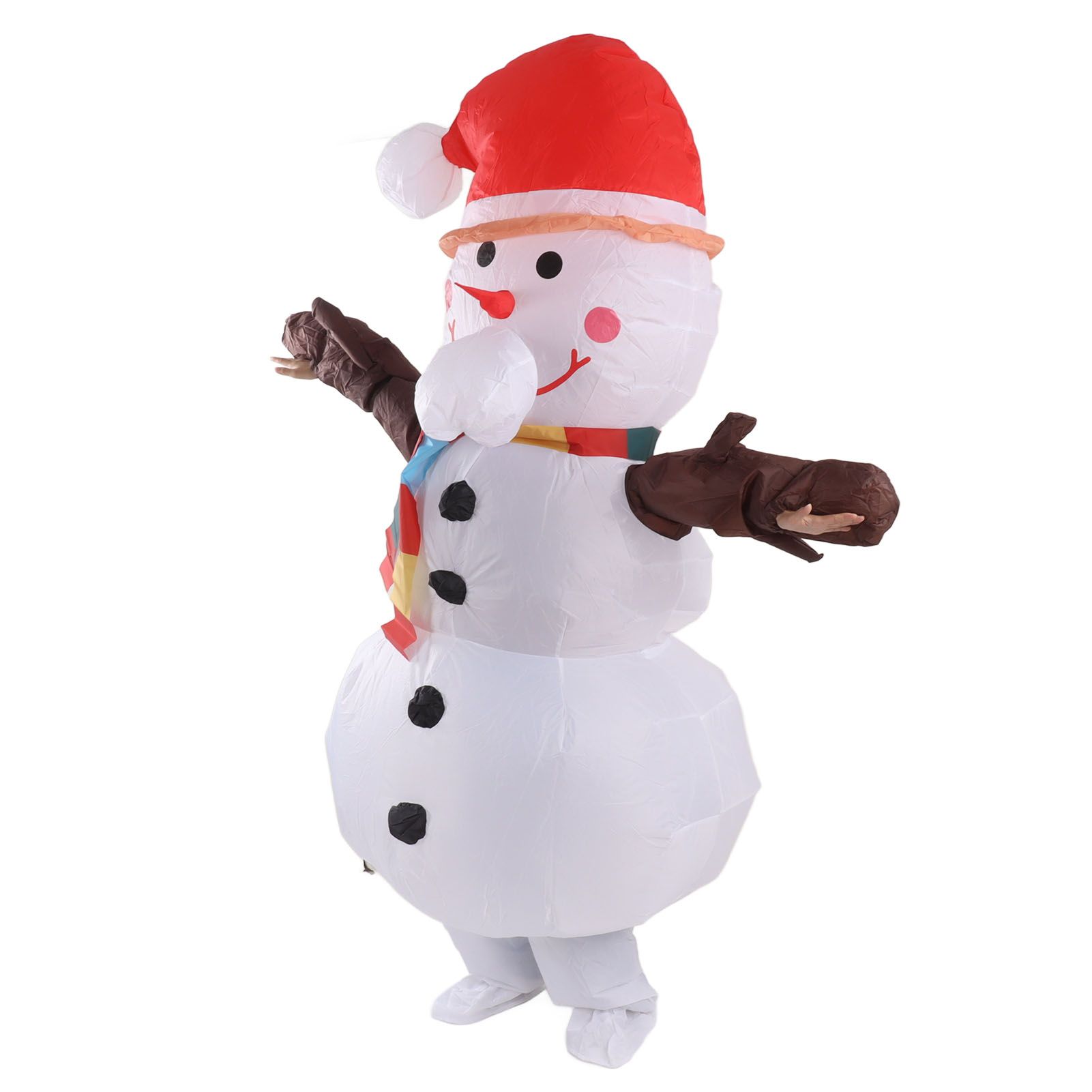 Inflatable Christmas Costume Funny Blow Up Christmas Party Doll Suit for view 10