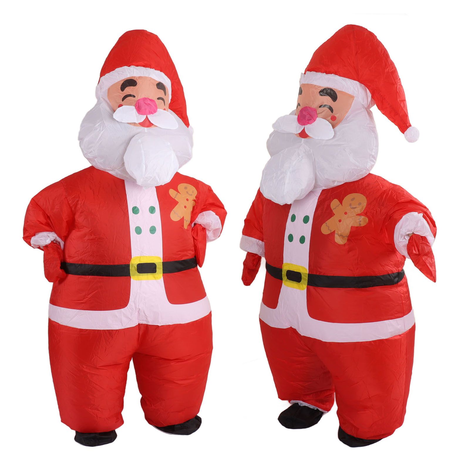 Inflatable Christmas Costume Funny Blow Up Christmas Party Doll Suit for view 3