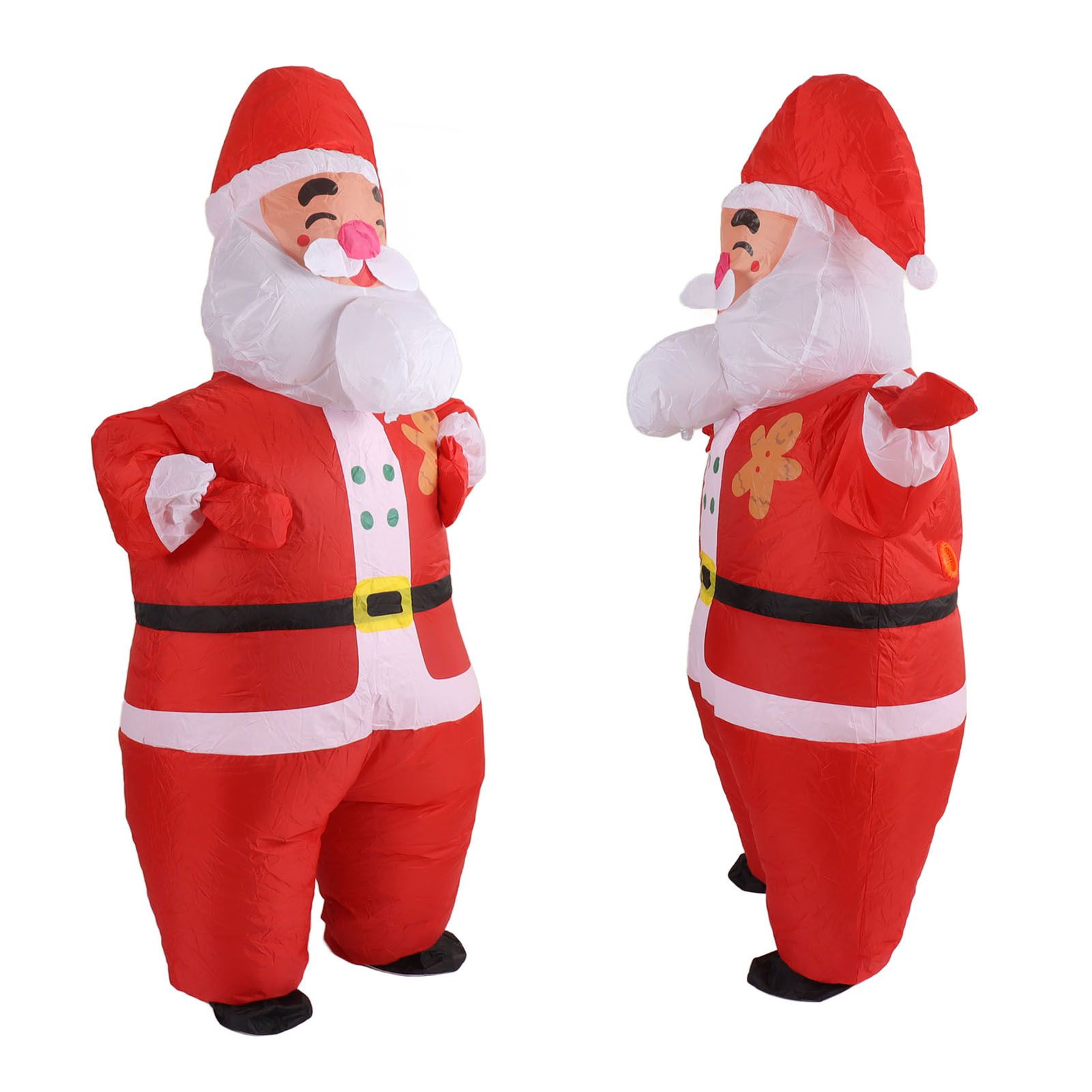 Inflatable Christmas Costume Funny Blow Up Christmas Party Doll Suit for view 5