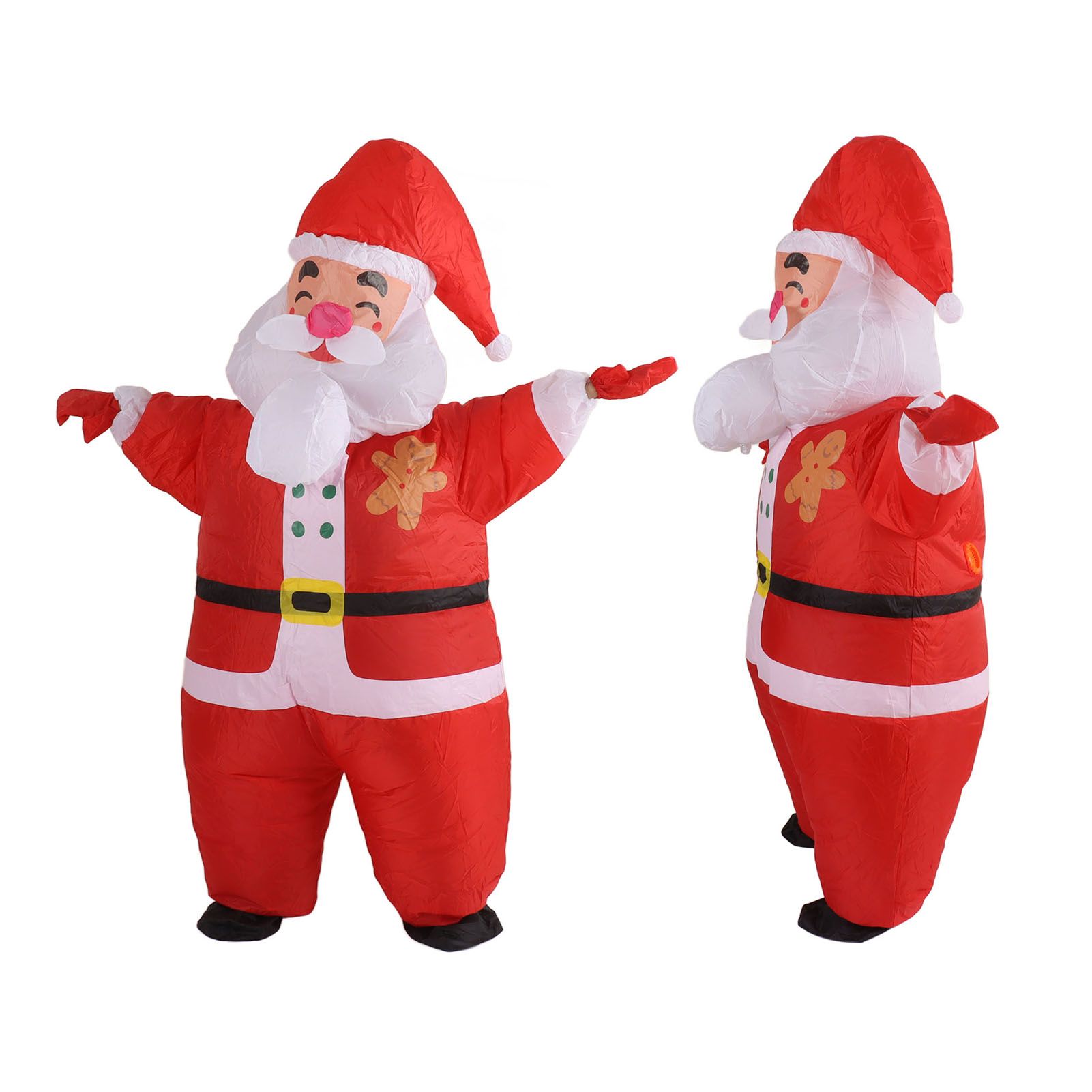 Inflatable Christmas Costume Funny Blow Up Christmas Party Doll Suit for view 6