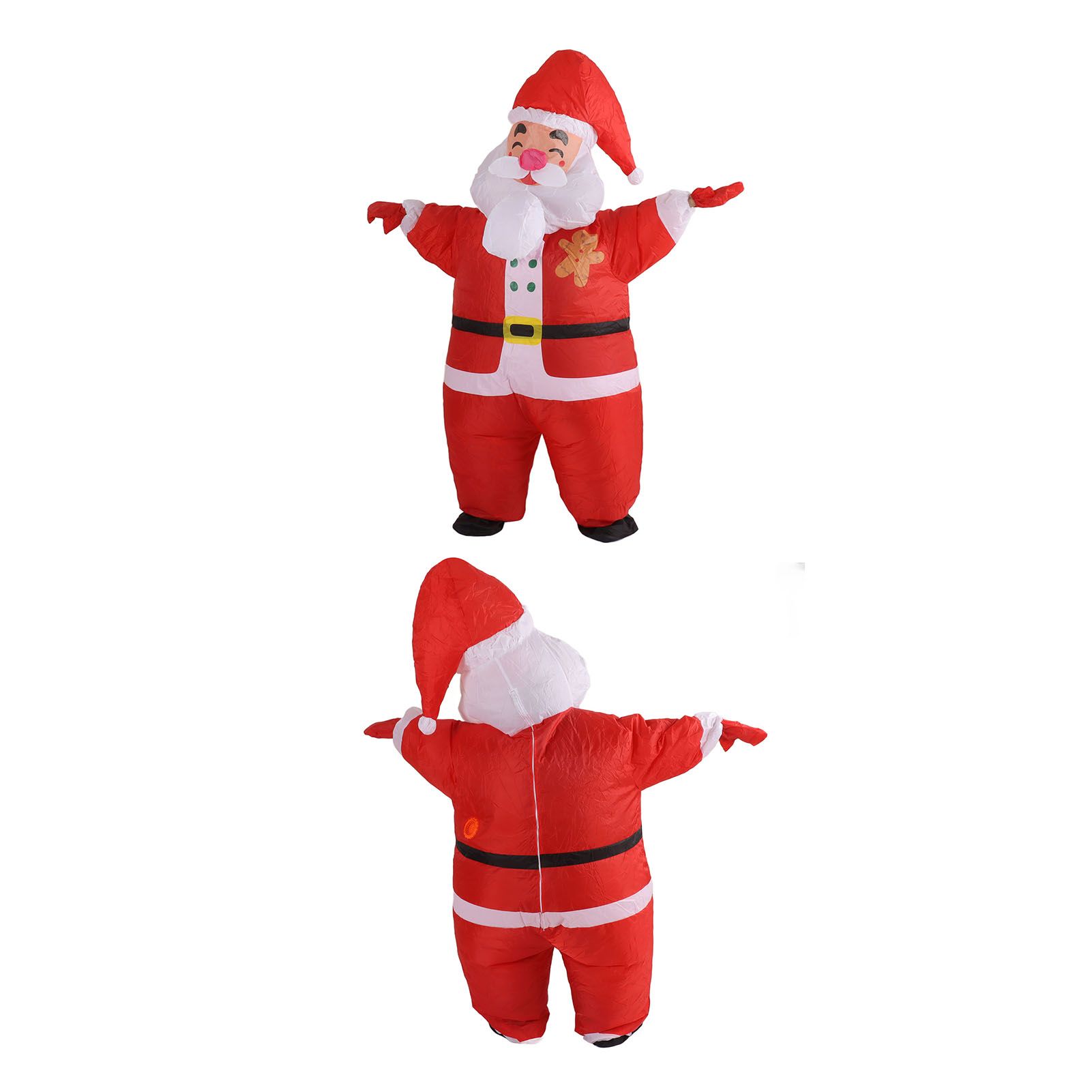 Inflatable Christmas Costume Funny Blow Up Christmas Party Doll Suit for view 13
