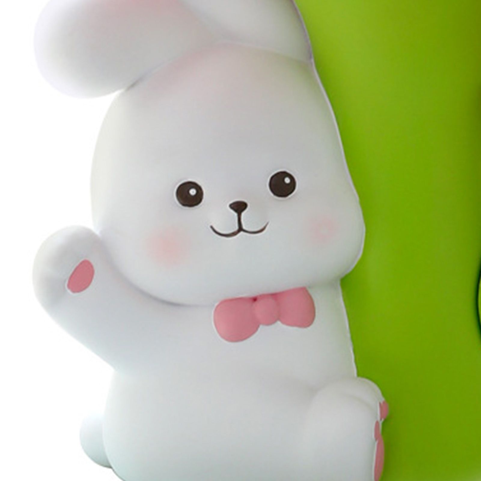 Rabbit Flower Key Tray Resin Storage Plate Jewelry Holder Home Decoration for view 5