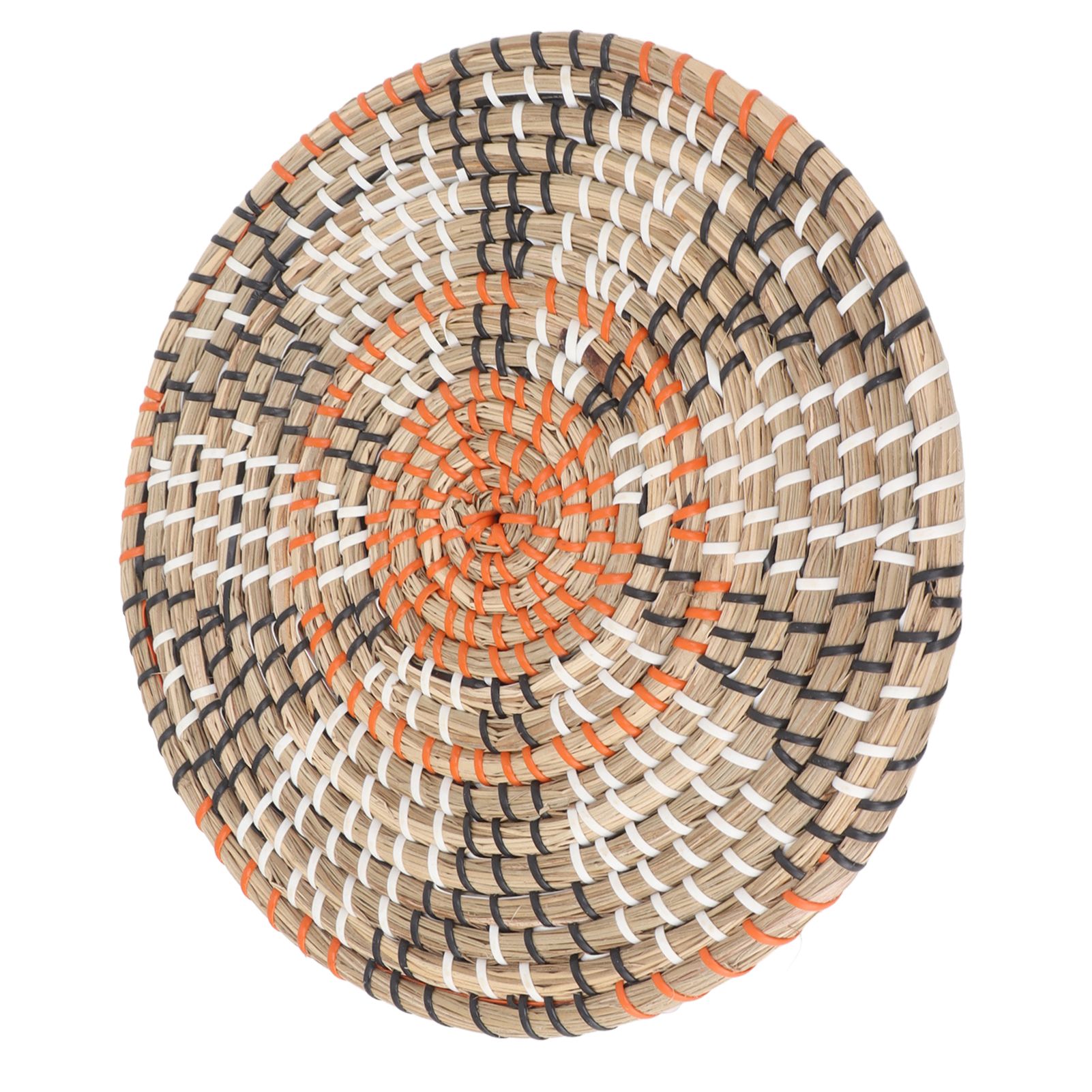 Grass Woven Placemats Nordic Style Innovative Round Placemats for Dining Table view 7