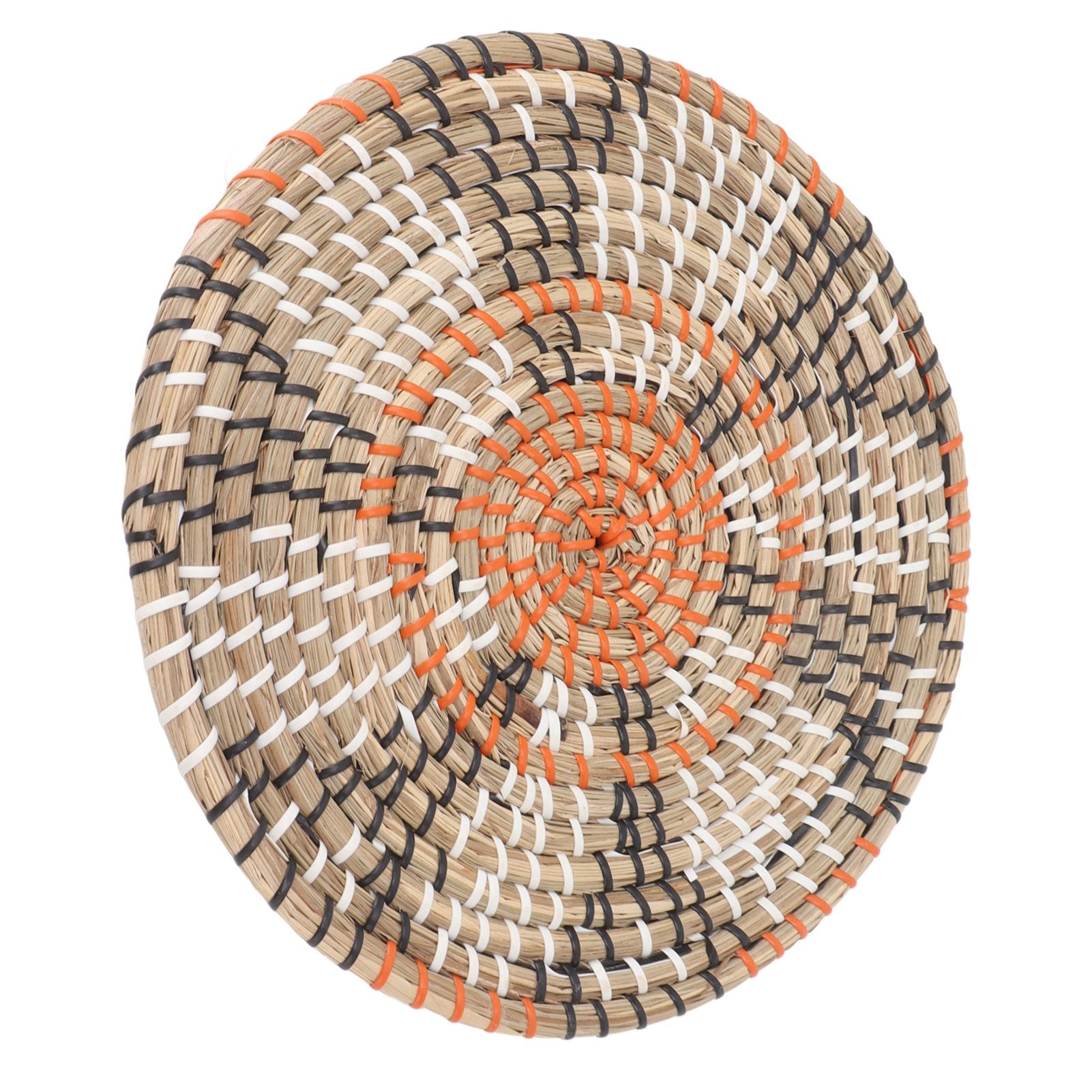 Grass Woven Placemats Nordic Style Innovative Round Placemats for Dining Table view 8