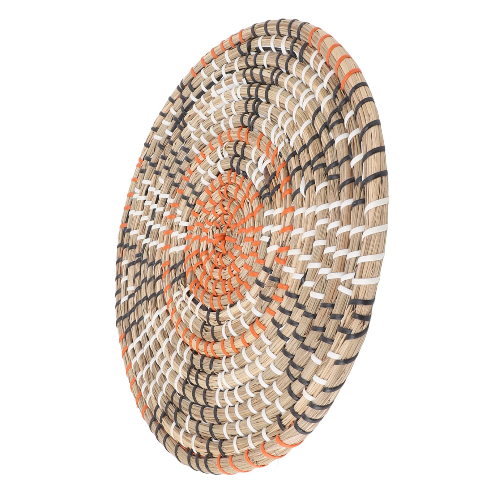 Grass Woven Placemats Nordic Style Innovative Round Placemats for Dining Table view 10