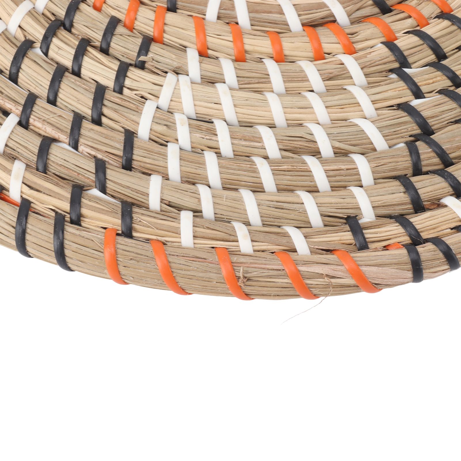 Grass Woven Placemats Nordic Style Innovative Round Placemats for Dining Table view 14