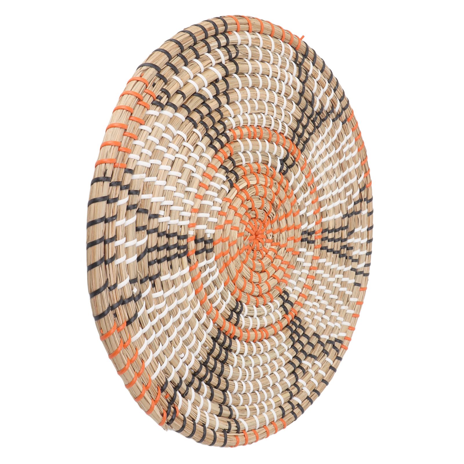 Grass Woven Placemats Nordic Style Innovative Round Placemats for Dining Table view 6