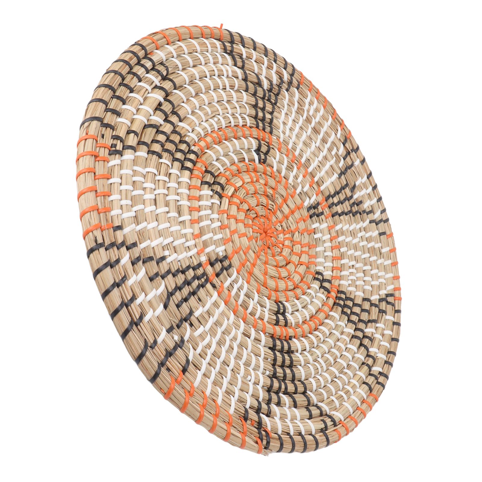 Grass Woven Placemats Nordic Style Innovative Round Placemats for Dining Table view 7