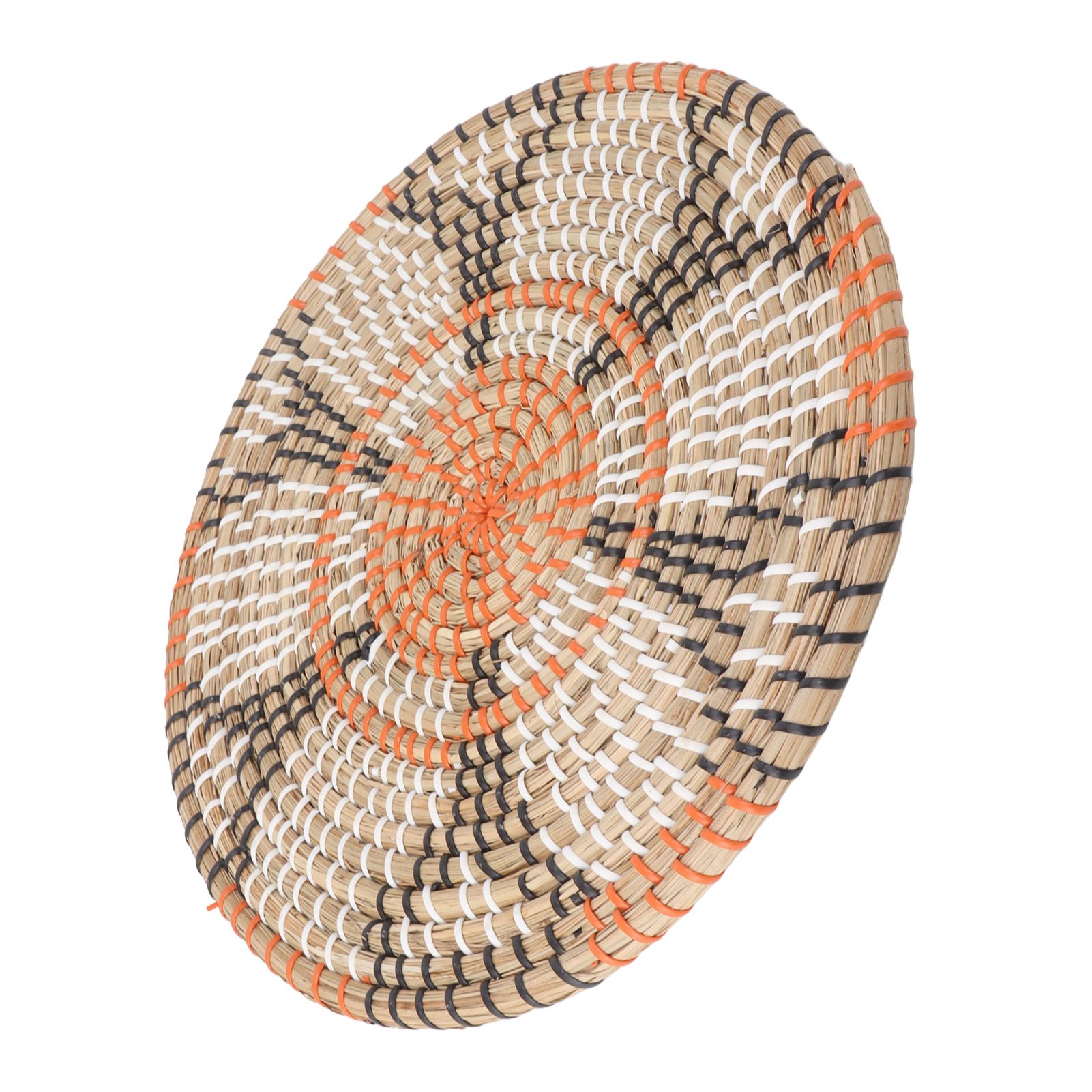 Grass Woven Placemats Nordic Style Innovative Round Placemats for Dining Table view 8