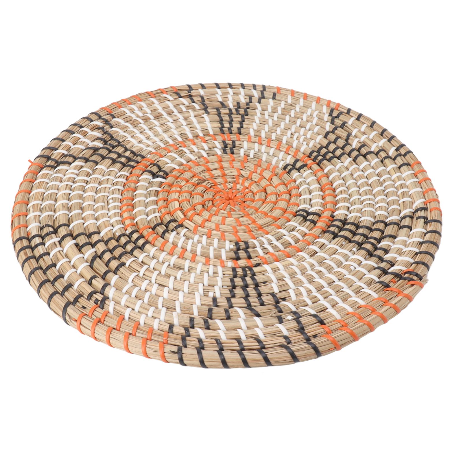 Grass Woven Placemats Nordic Style Innovative Round Placemats for Dining Table view 9