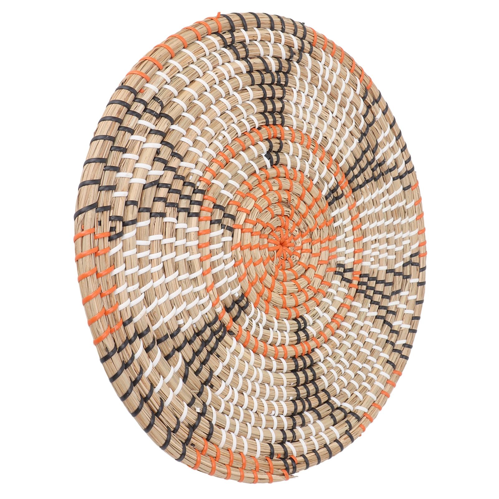 Grass Woven Placemats Nordic Style Innovative Round Placemats for Dining Table view 10