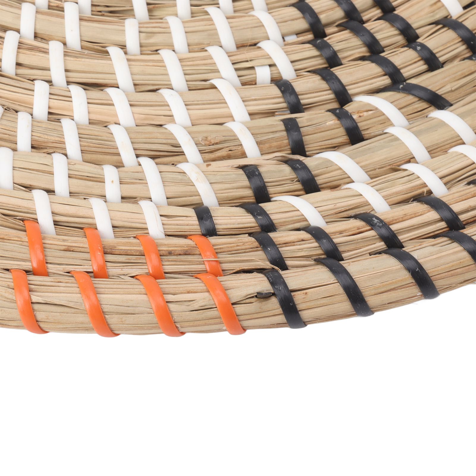 Grass Woven Placemats Nordic Style Innovative Round Placemats for Dining Table view 13