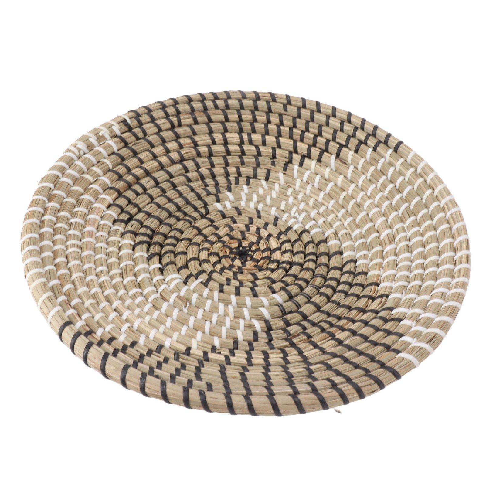 Woven Wall Basket Decor Handcrafted Seagrass Hanging Baskets Multifunction view 2