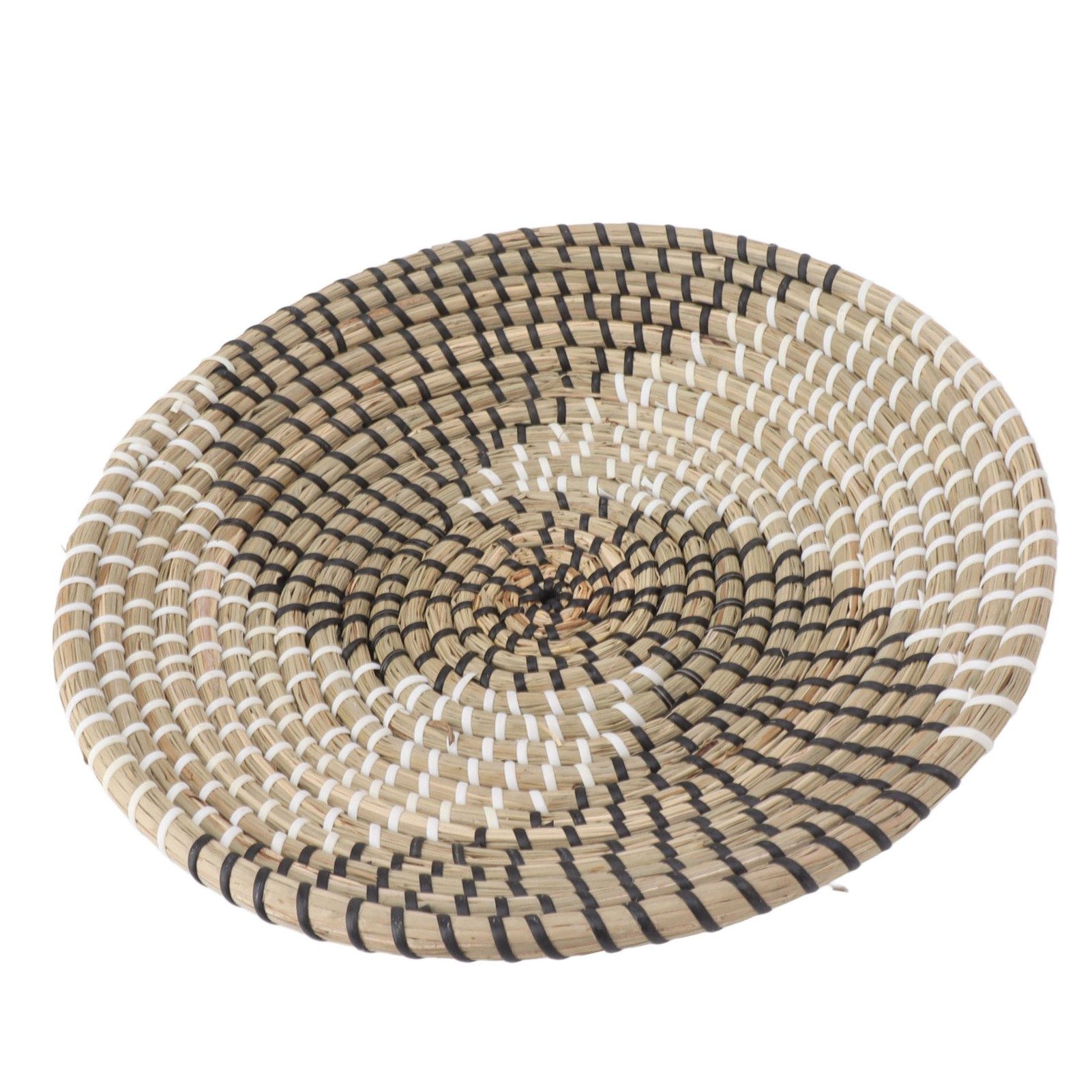 Woven Wall Basket Decor Handcrafted Seagrass Hanging Baskets Multifunction view 6