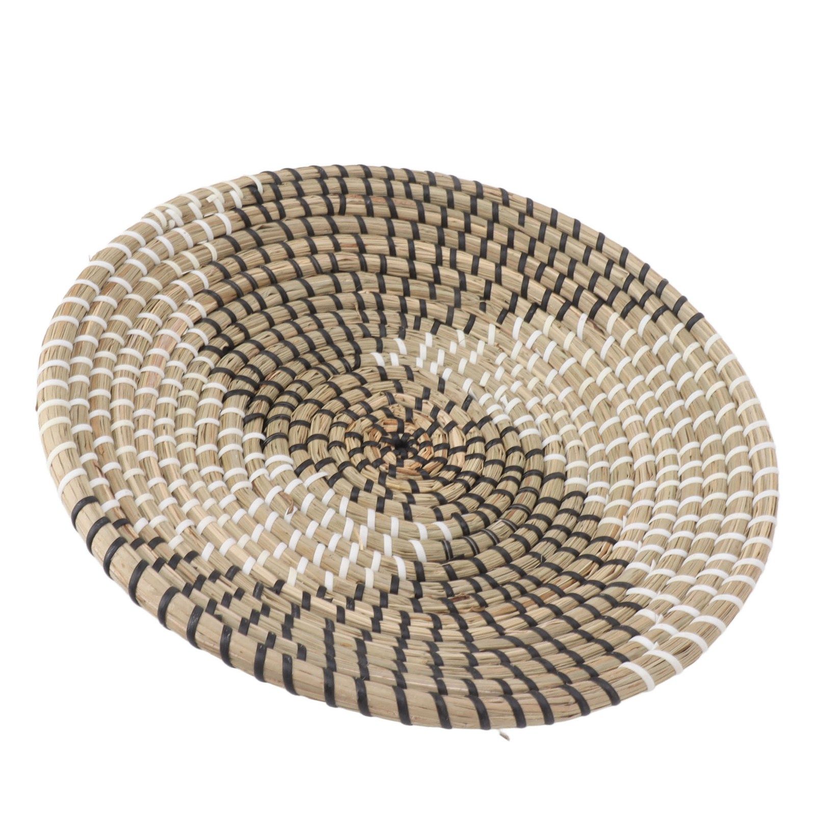 Woven Wall Basket Decor Handcrafted Seagrass Hanging Baskets Multifunction view 7