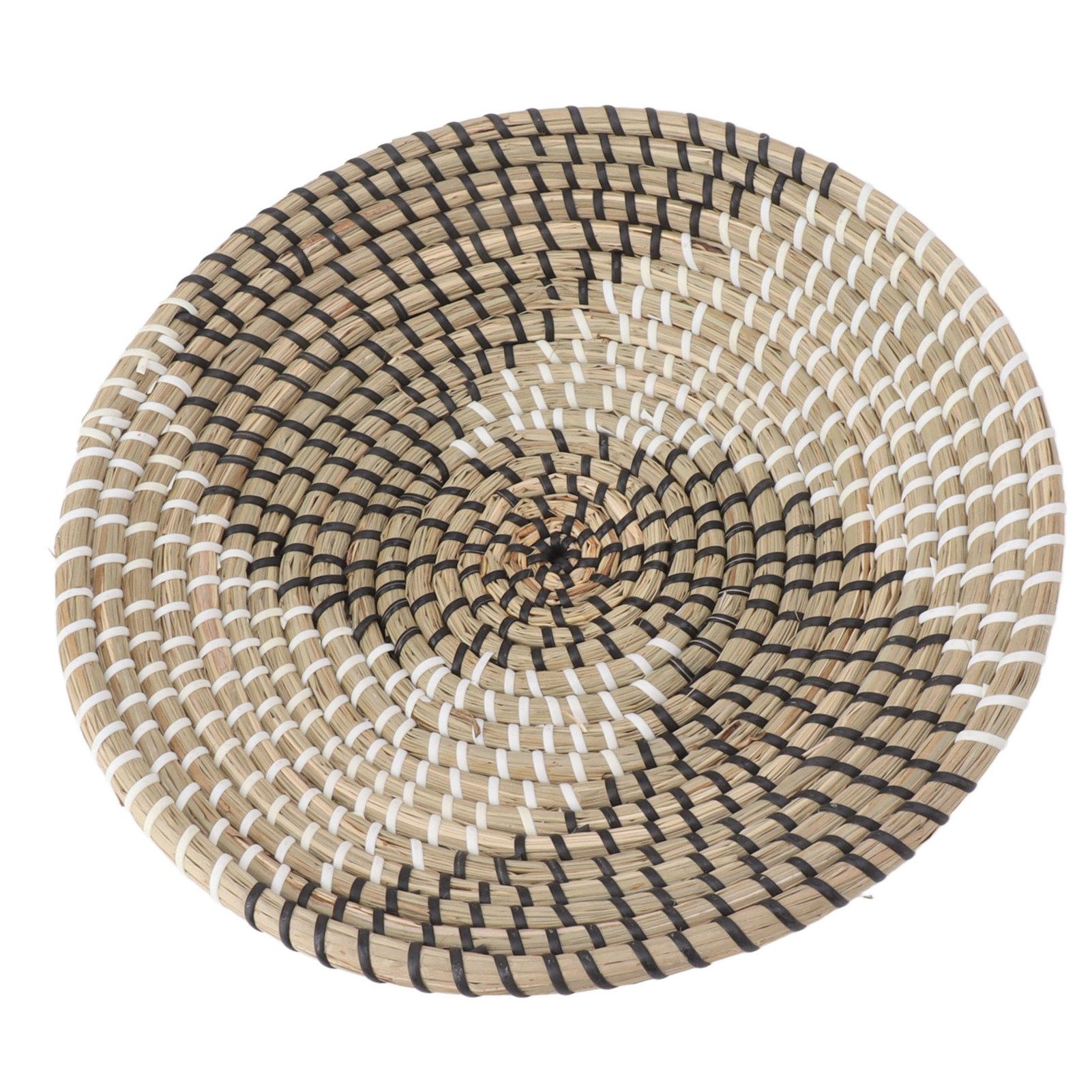 Woven Wall Basket Decor Handcrafted Seagrass Hanging Baskets Multifunction view 8