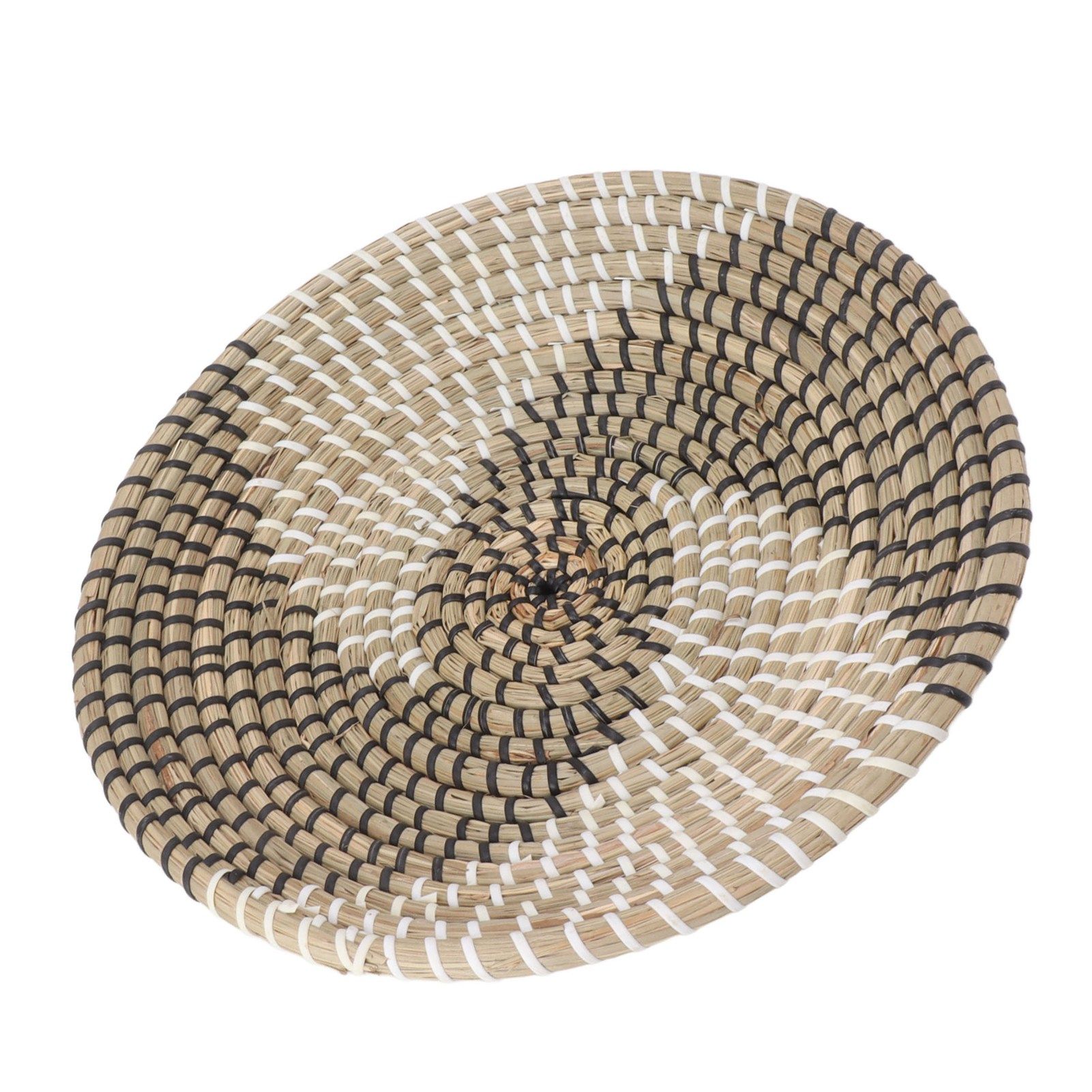 Woven Wall Basket Decor Handcrafted Seagrass Hanging Baskets Multifunction view 9
