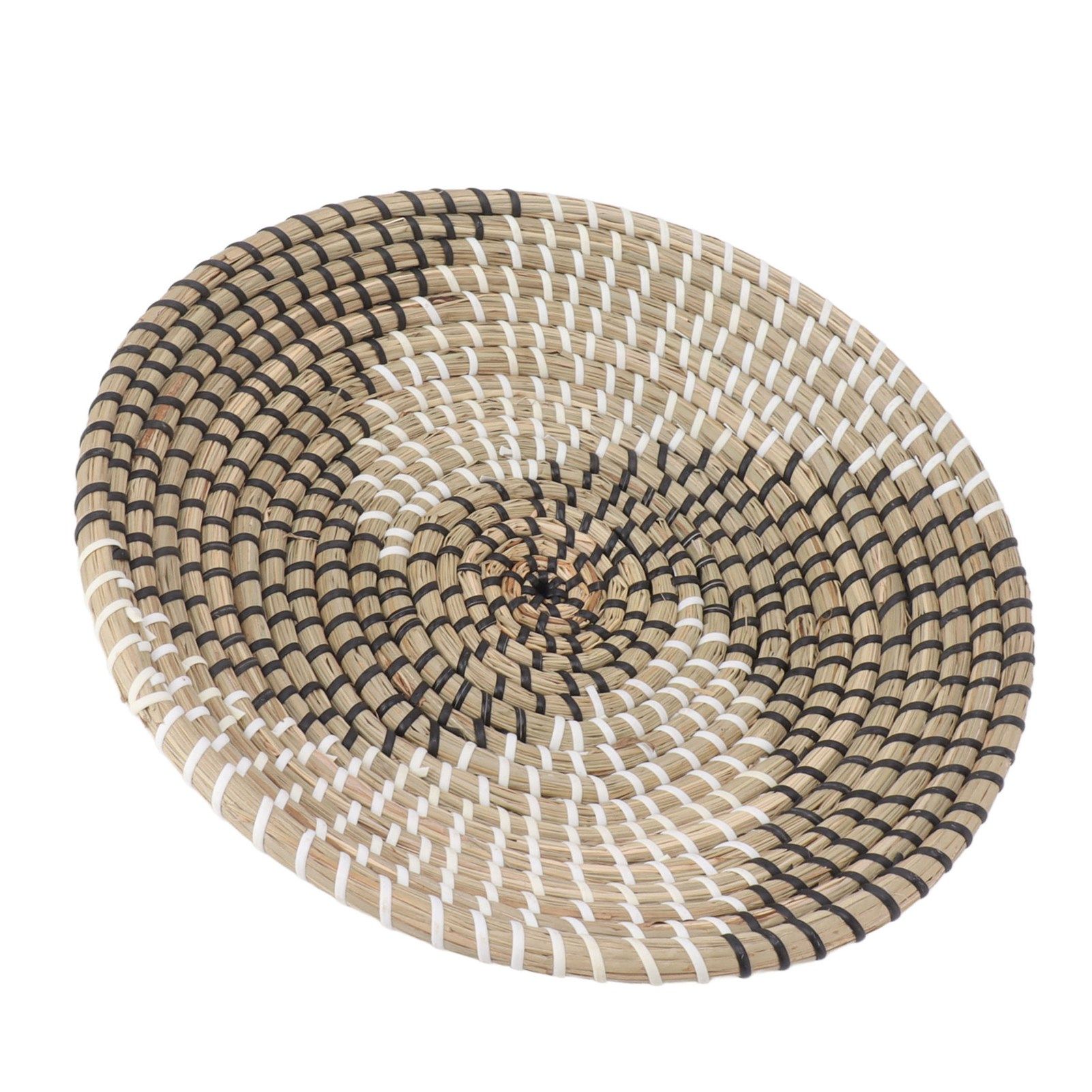 Woven Wall Basket Decor Handcrafted Seagrass Hanging Baskets Multifunction view 10