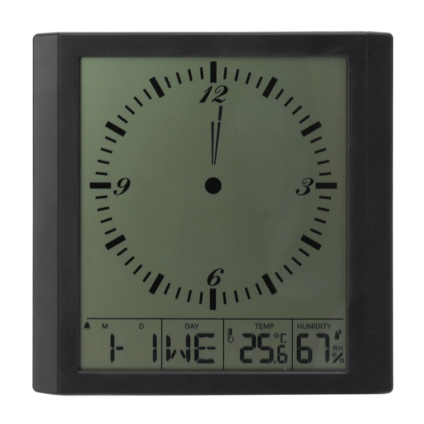 Wall Mounted Digital Display Clock 8.6 In Multifunction Large Digital Wall — image 1