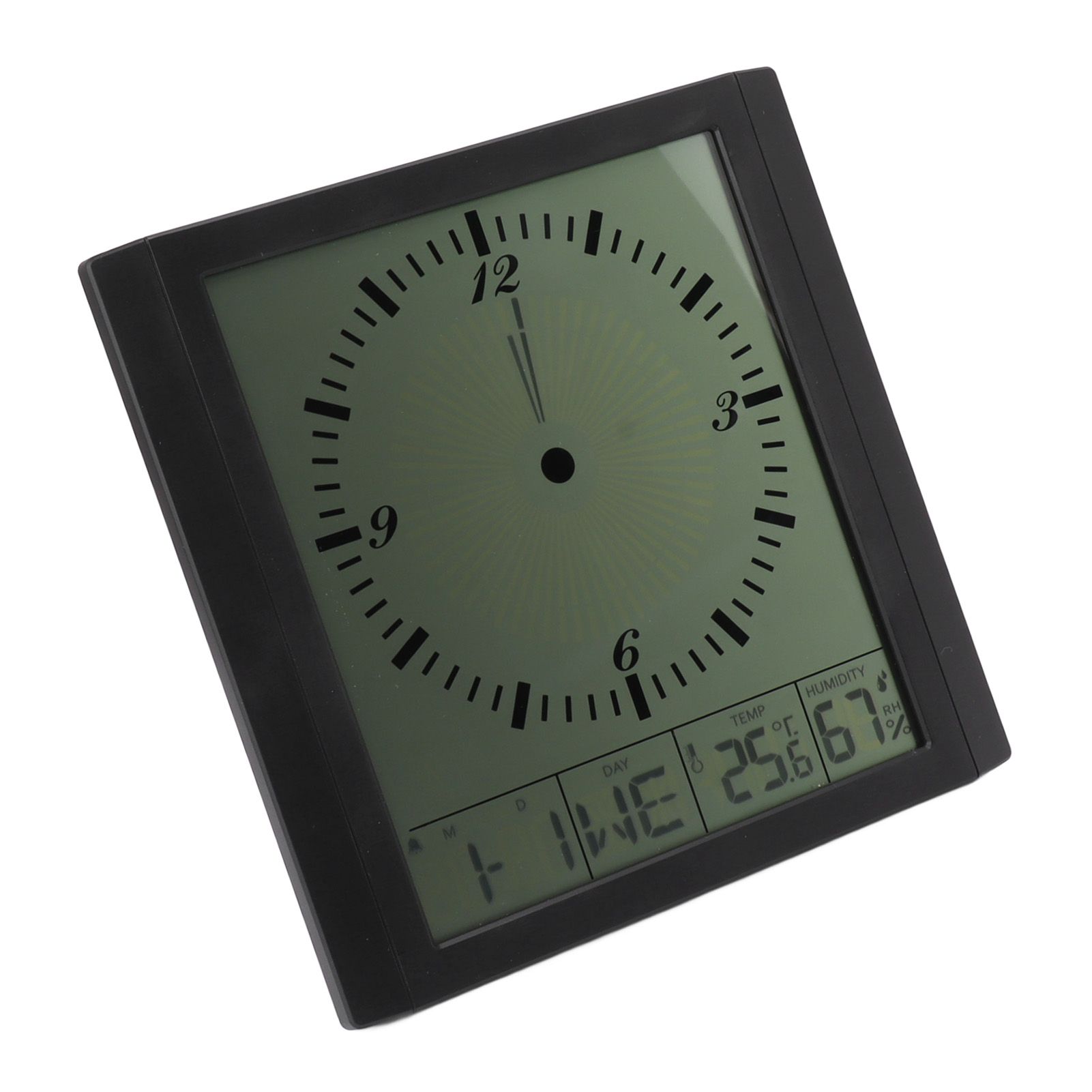 Wall Mounted Digital Display Clock 8.6 In Multifunction Large Digital Wall view 8