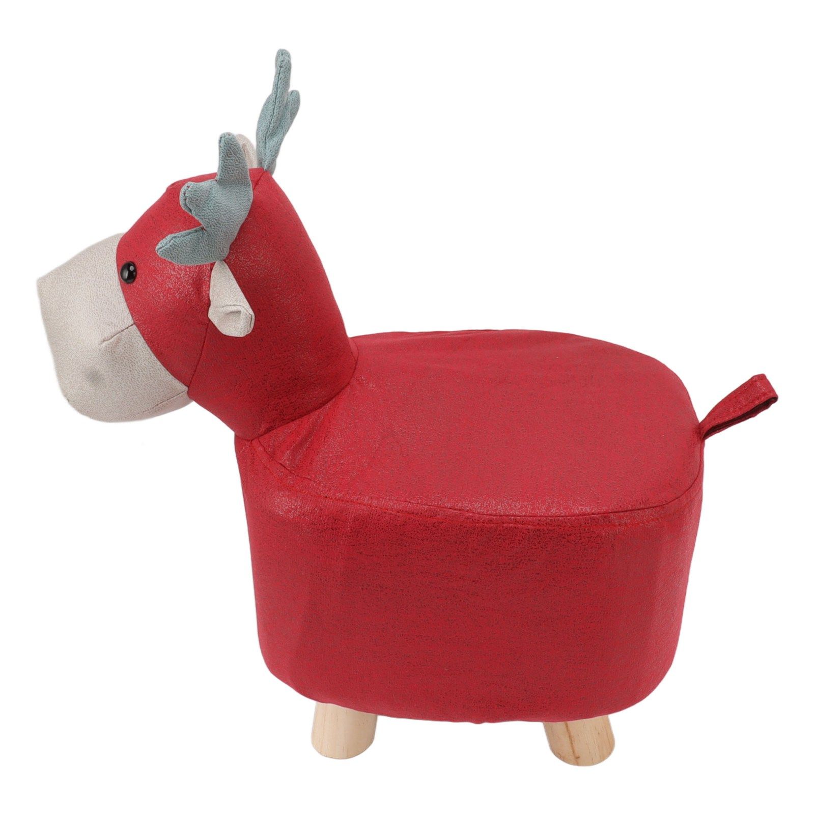 Animal Footstools Prevent Slip Cute Cartoon Giraffe Shape Soft Small Kids view 4