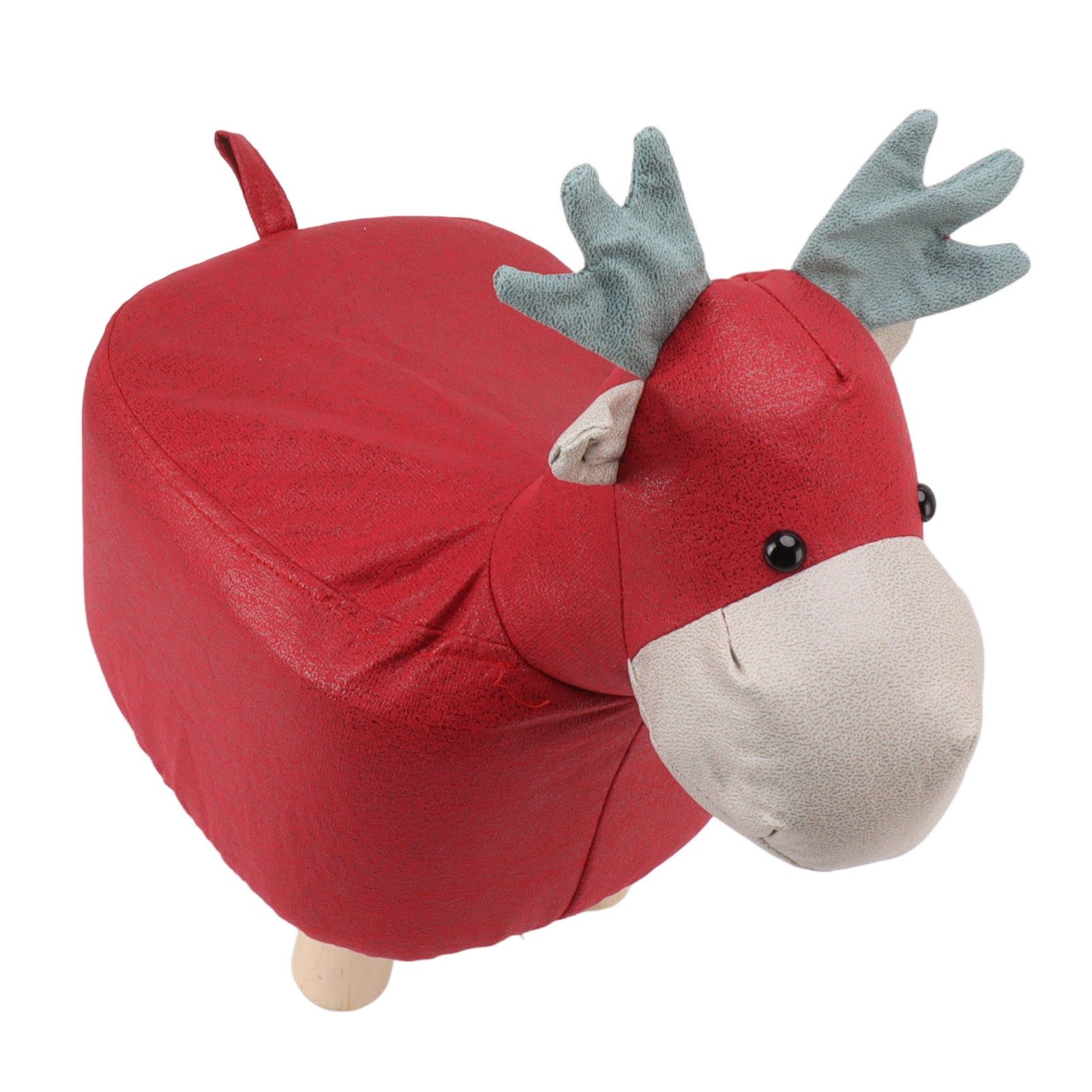 Animal Footstools Prevent Slip Cute Cartoon Giraffe Shape Soft Small Kids view 5