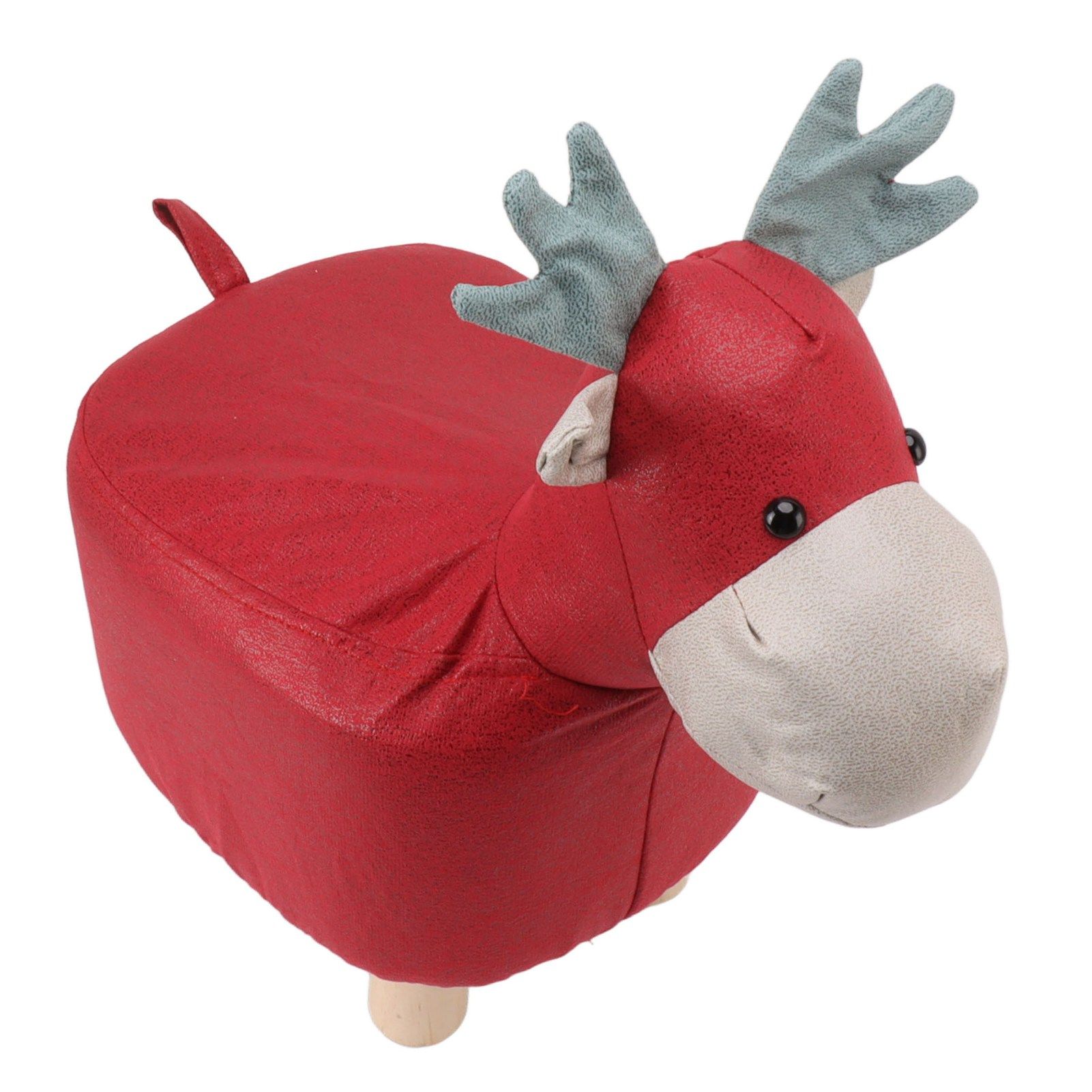 Animal Footstools Prevent Slip Cute Cartoon Giraffe Shape Soft Small Kids view 9