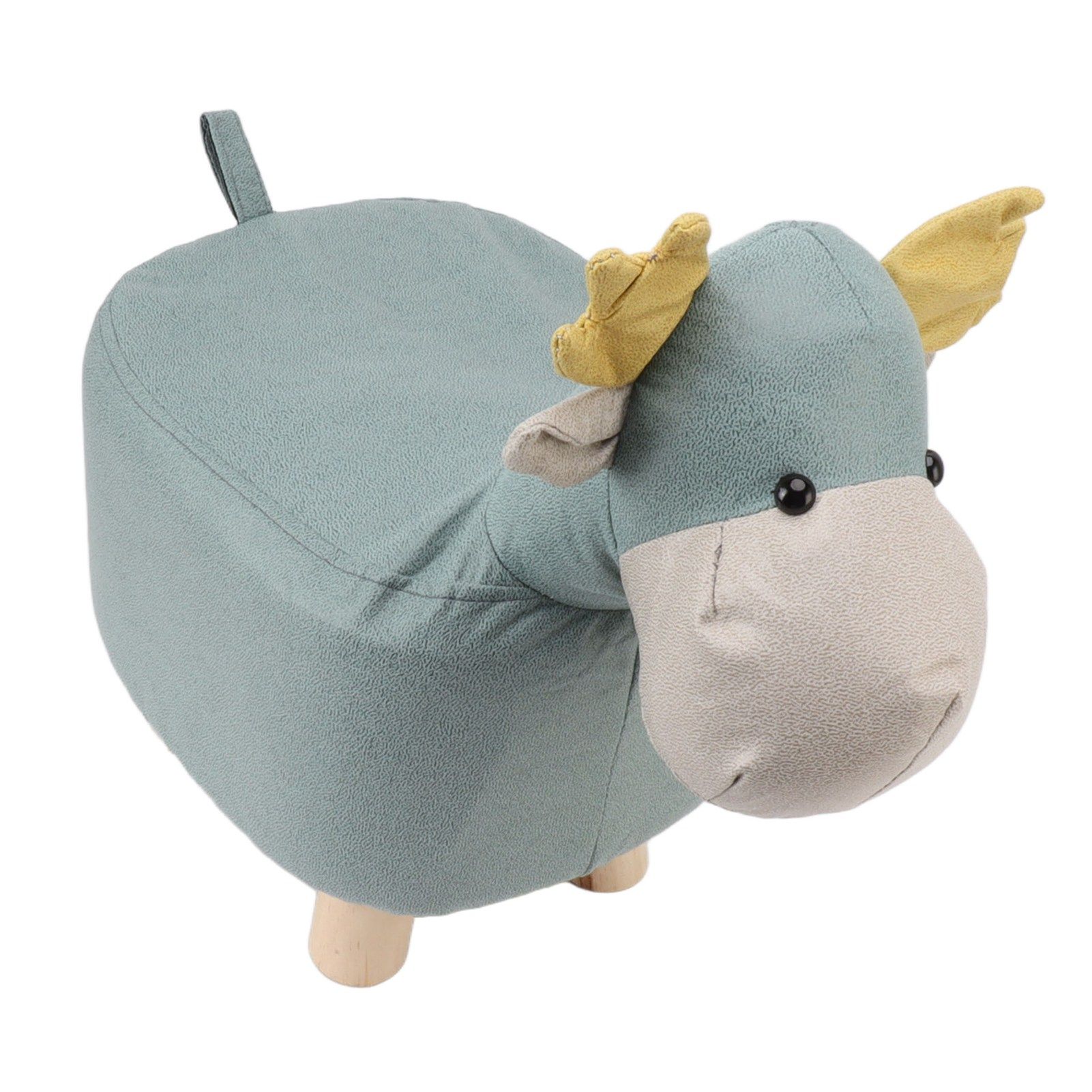 Animal Footstools Prevent Slip Cute Cartoon Giraffe Shape Soft Small Kids view 6