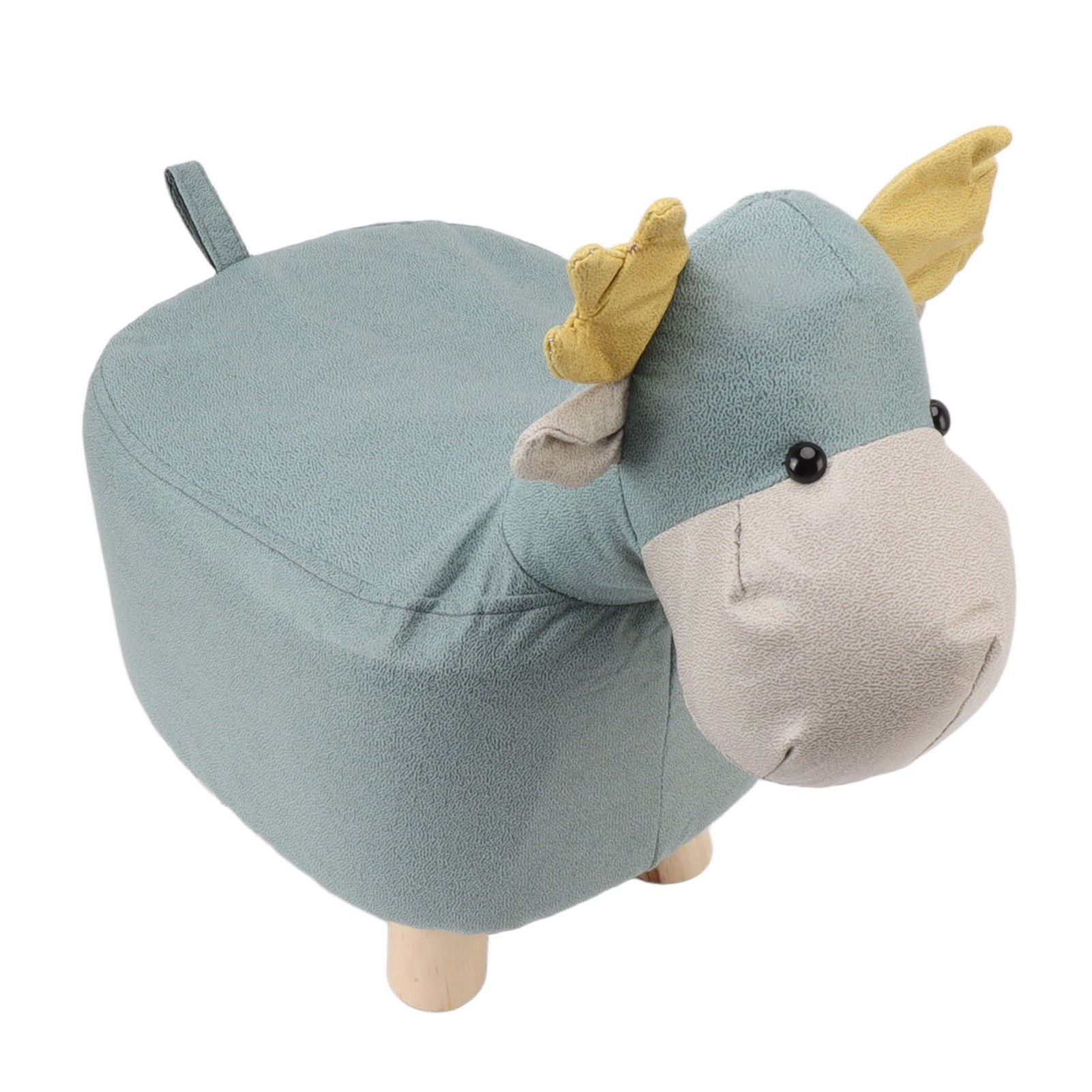 Animal Footstools Prevent Slip Cute Cartoon Giraffe Shape Soft Small Kids view 10