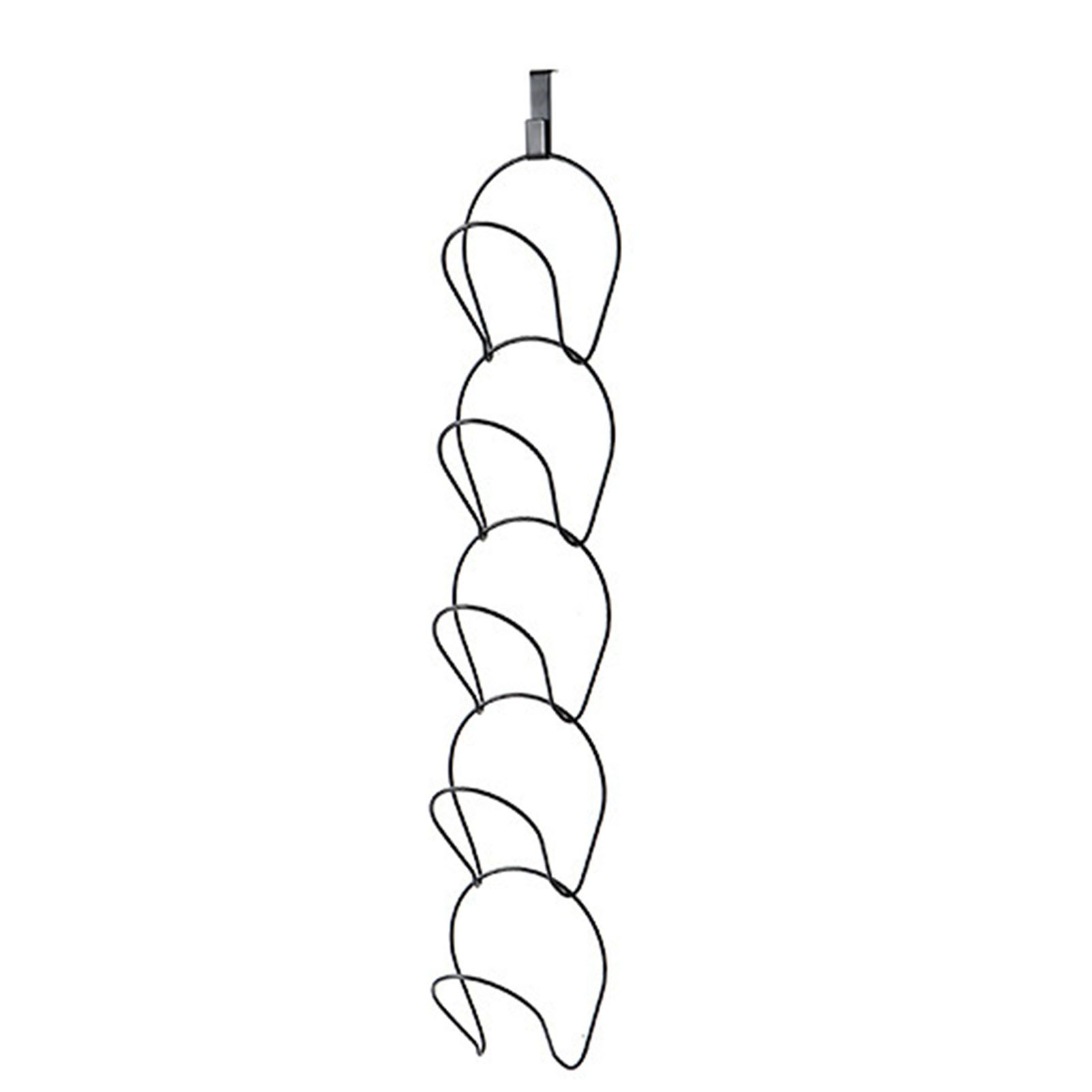 5Pcs Hat Rack Iron Punching Free Multi Layer Multifunctional Space Saving Hat view 2