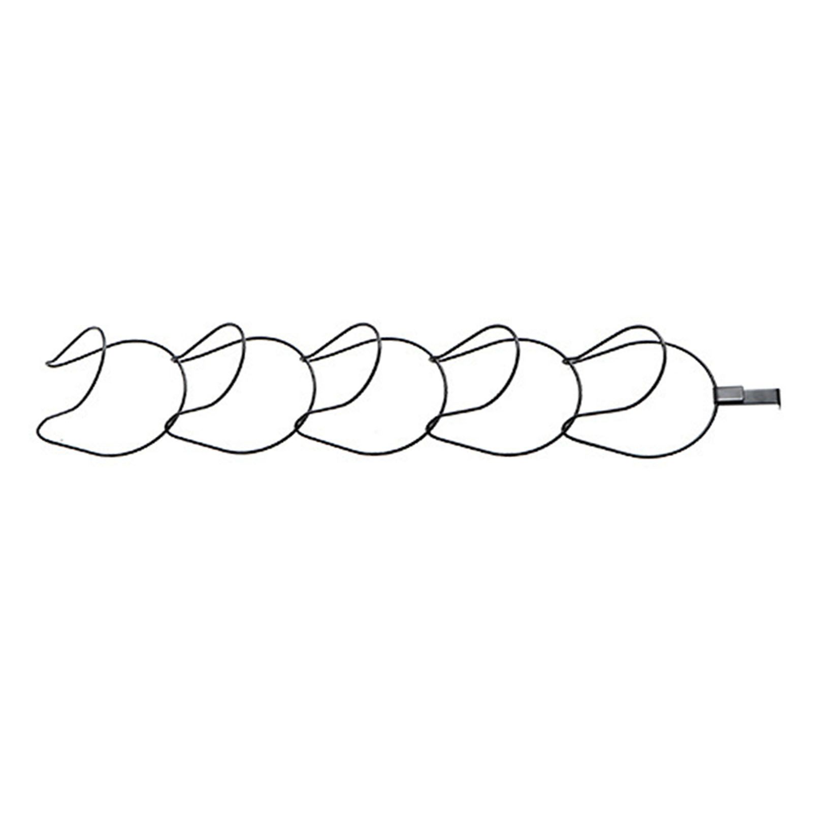 5Pcs Hat Rack Iron Punching Free Multi Layer Multifunctional Space Saving Hat view 11
