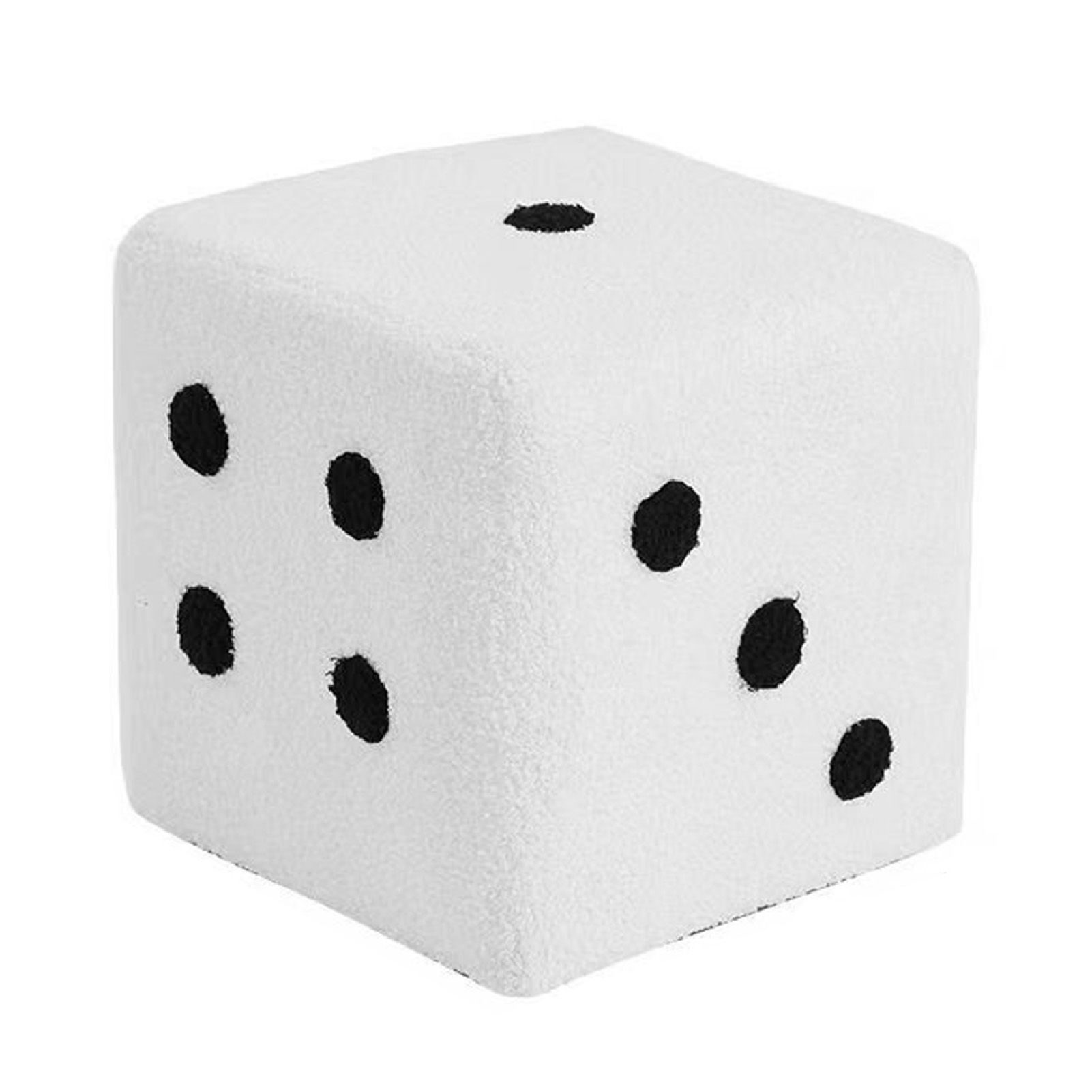 Foot Stool Soft Comfortable Simple Warm Sturdy Base Cube Stool for Home Living view 4