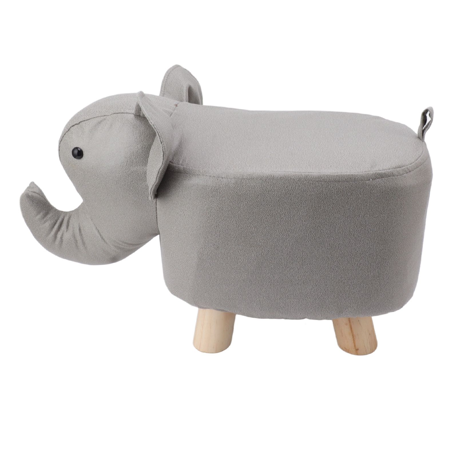 Animal Footstools Elephant Shaped Slip Resistant Silent Comfortable Stable view 7