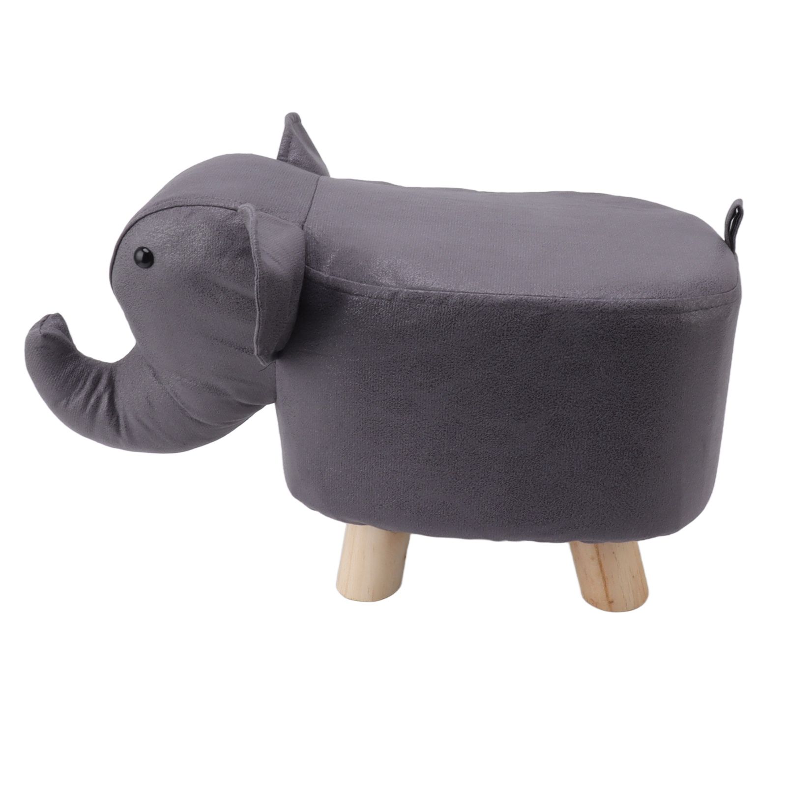 Animal Footstools Elephant Shaped Slip Resistant Silent Comfortable Stable view 4