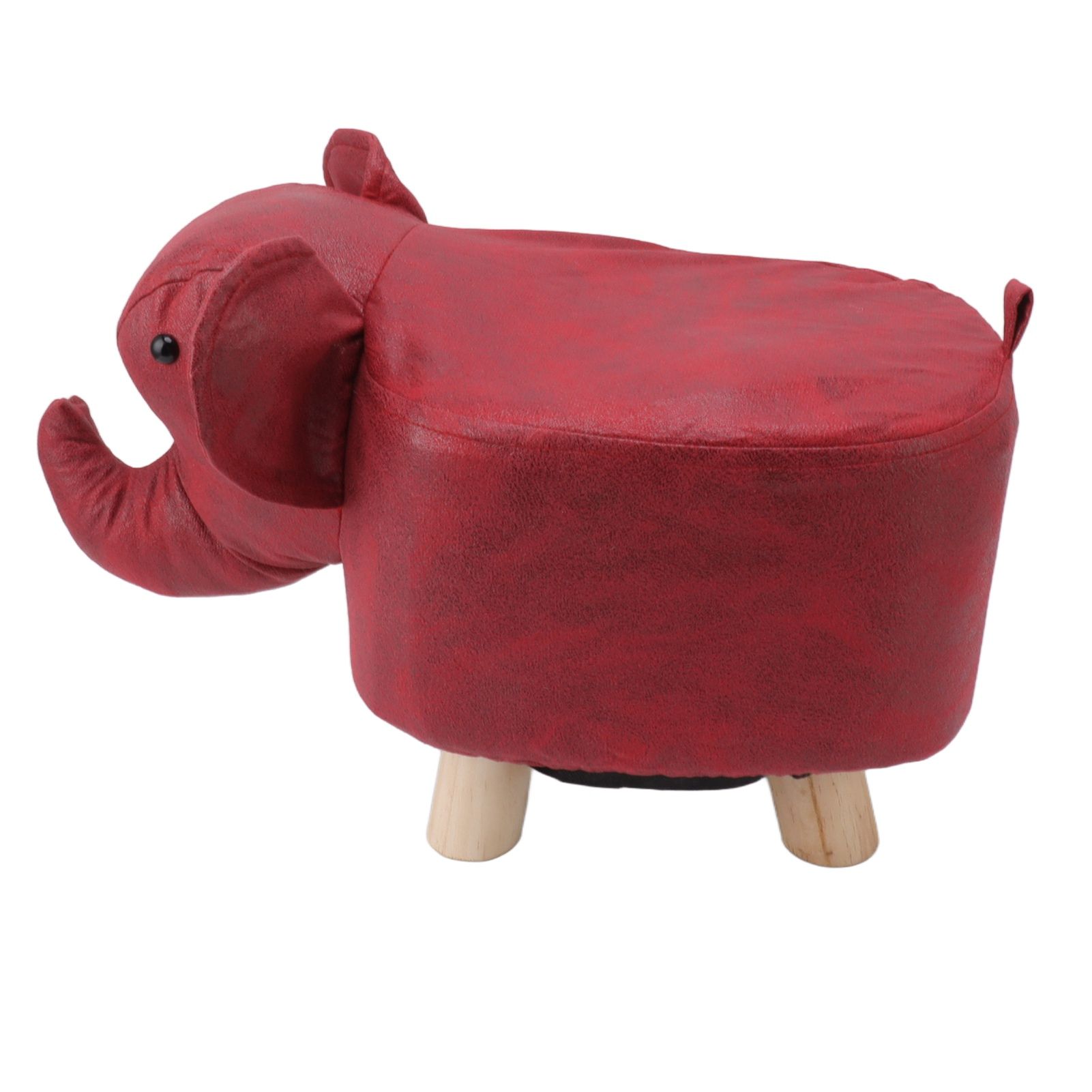 Animal Footstools Elephant Shaped Slip Resistant Silent Comfortable Stable view 5
