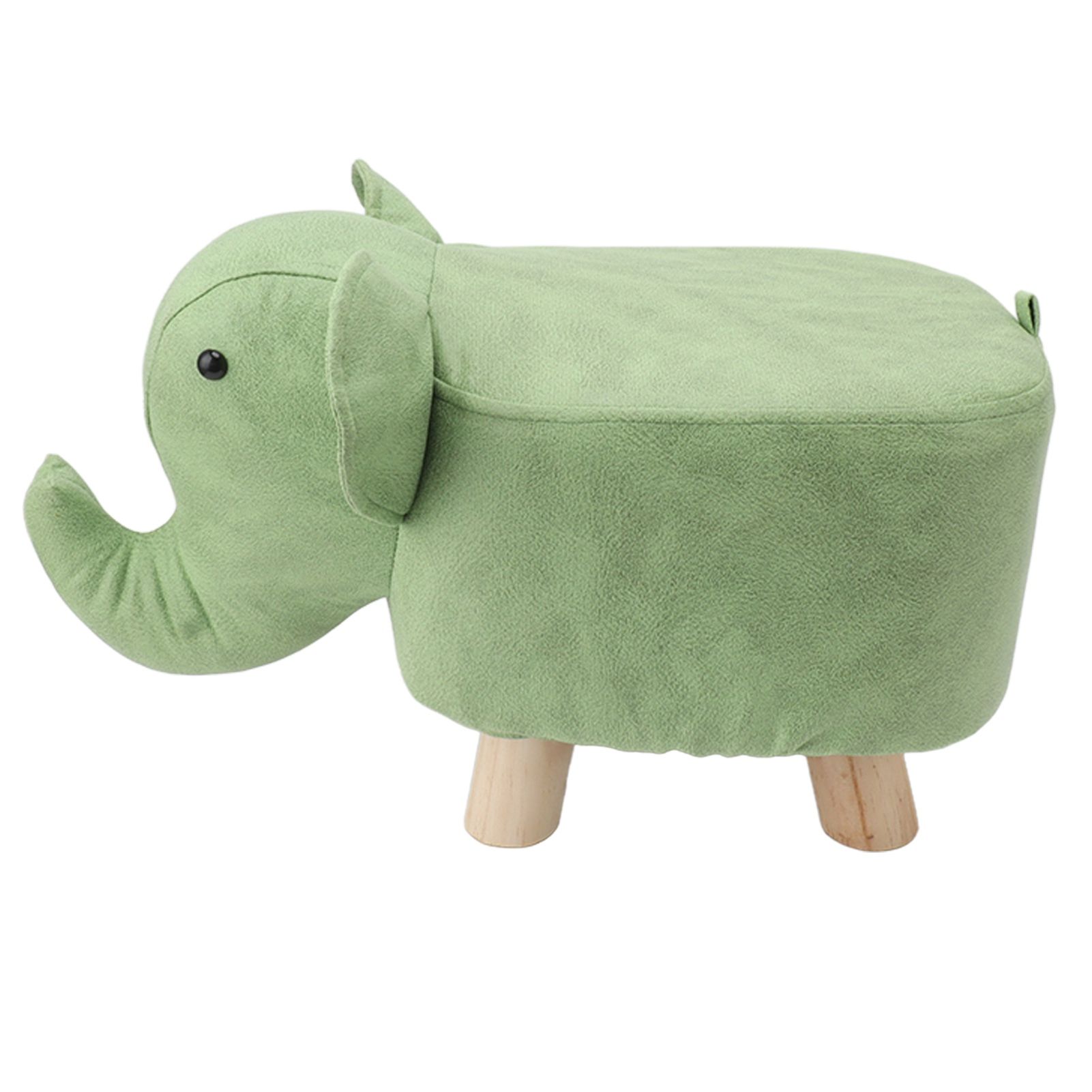 Animal Footstools Elephant Shaped Slip Resistant Silent Comfortable Stable view 4