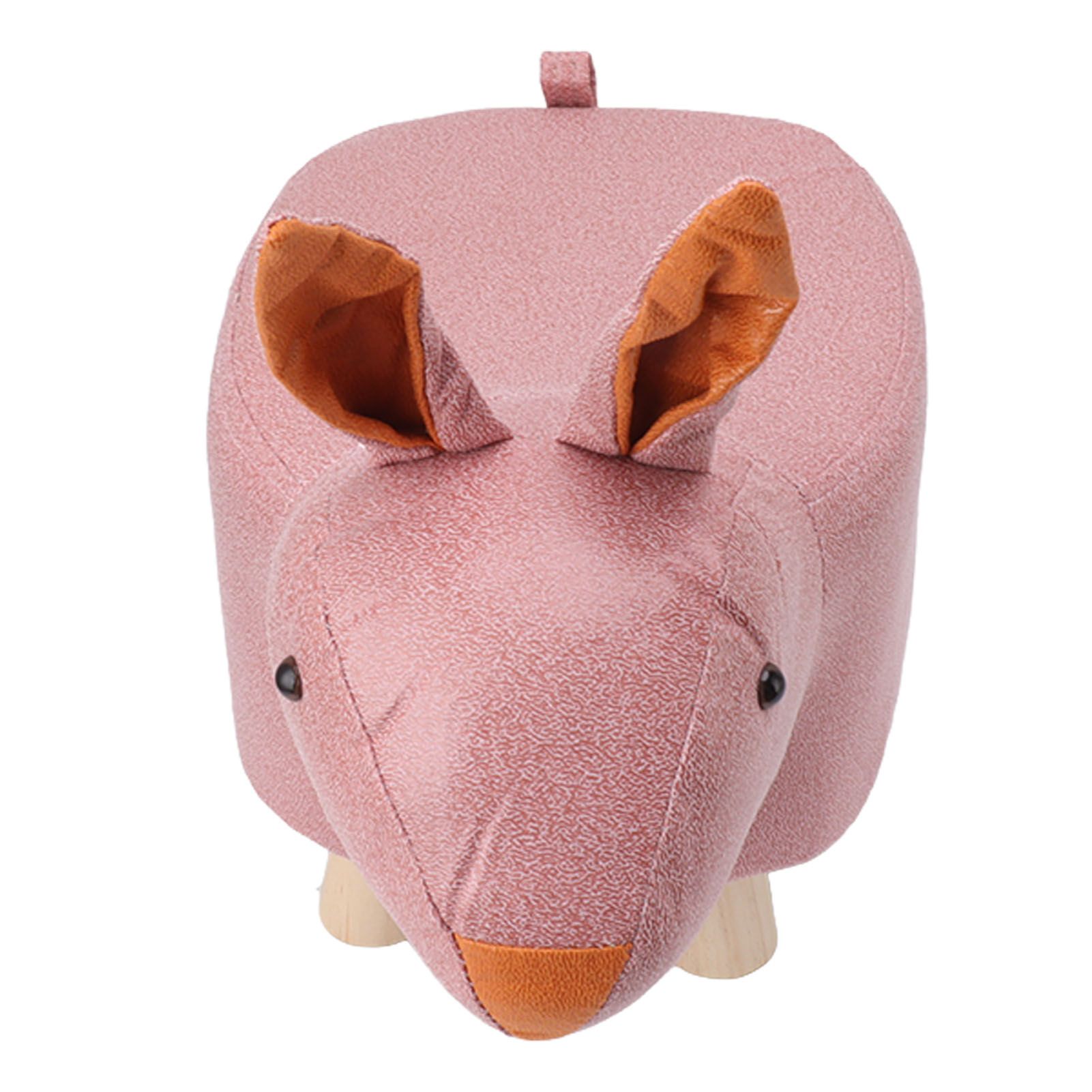 Cute Animal Footstool with Soft Padded Cushion and Prevent Slip Feet Small view 8