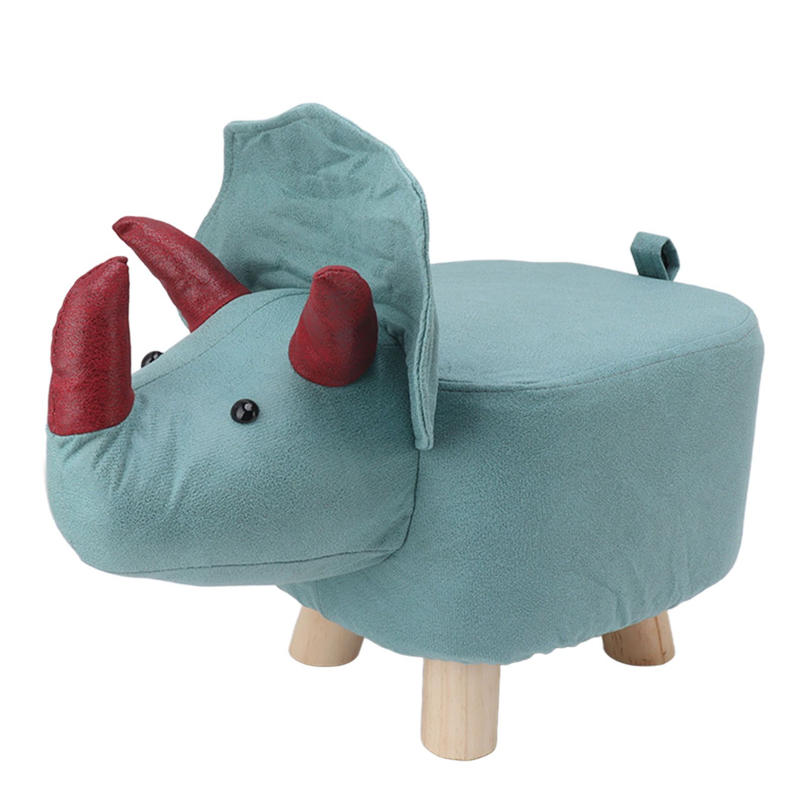 Cute Animal Footstool with Soft Padded Cushion and Prevent Slip Feet Small view 5