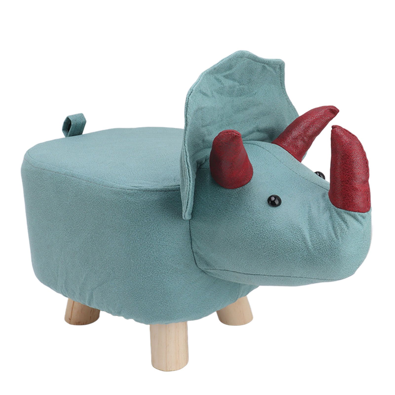 Cute Animal Footstool with Soft Padded Cushion and Prevent Slip Feet Small view 7
