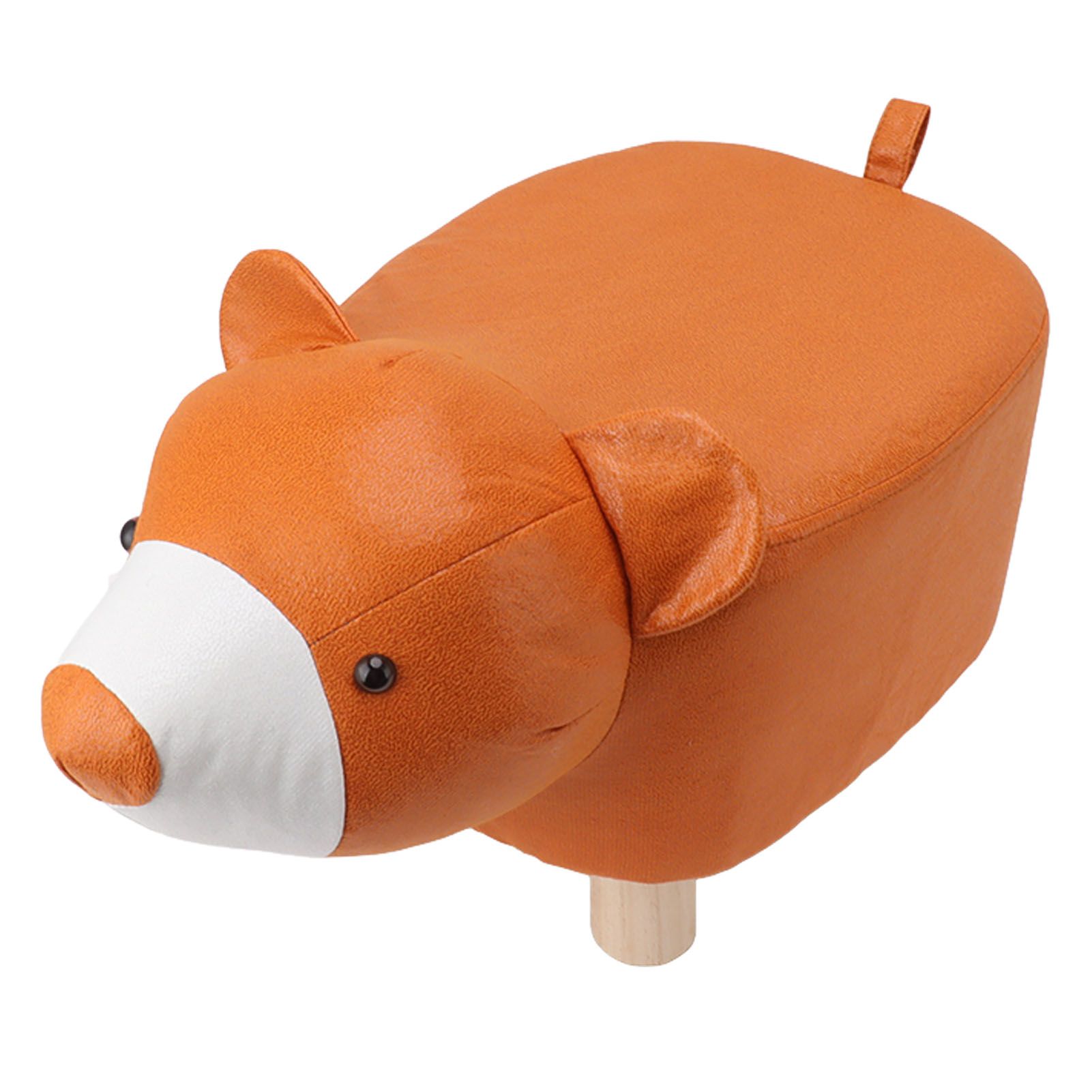 Cute Animal Footstool with Soft Padded Cushion and Prevent Slip Feet Small view 4