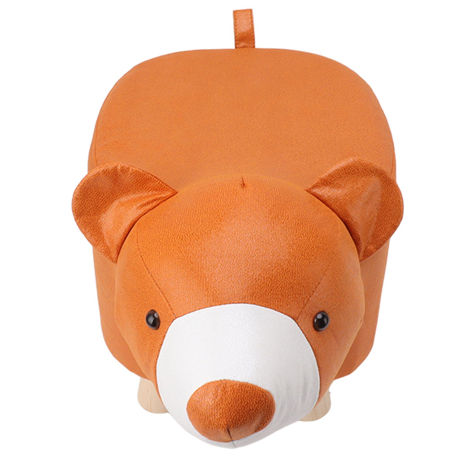Cute Animal Footstool with Soft Padded Cushion and Prevent Slip Feet Small view 6