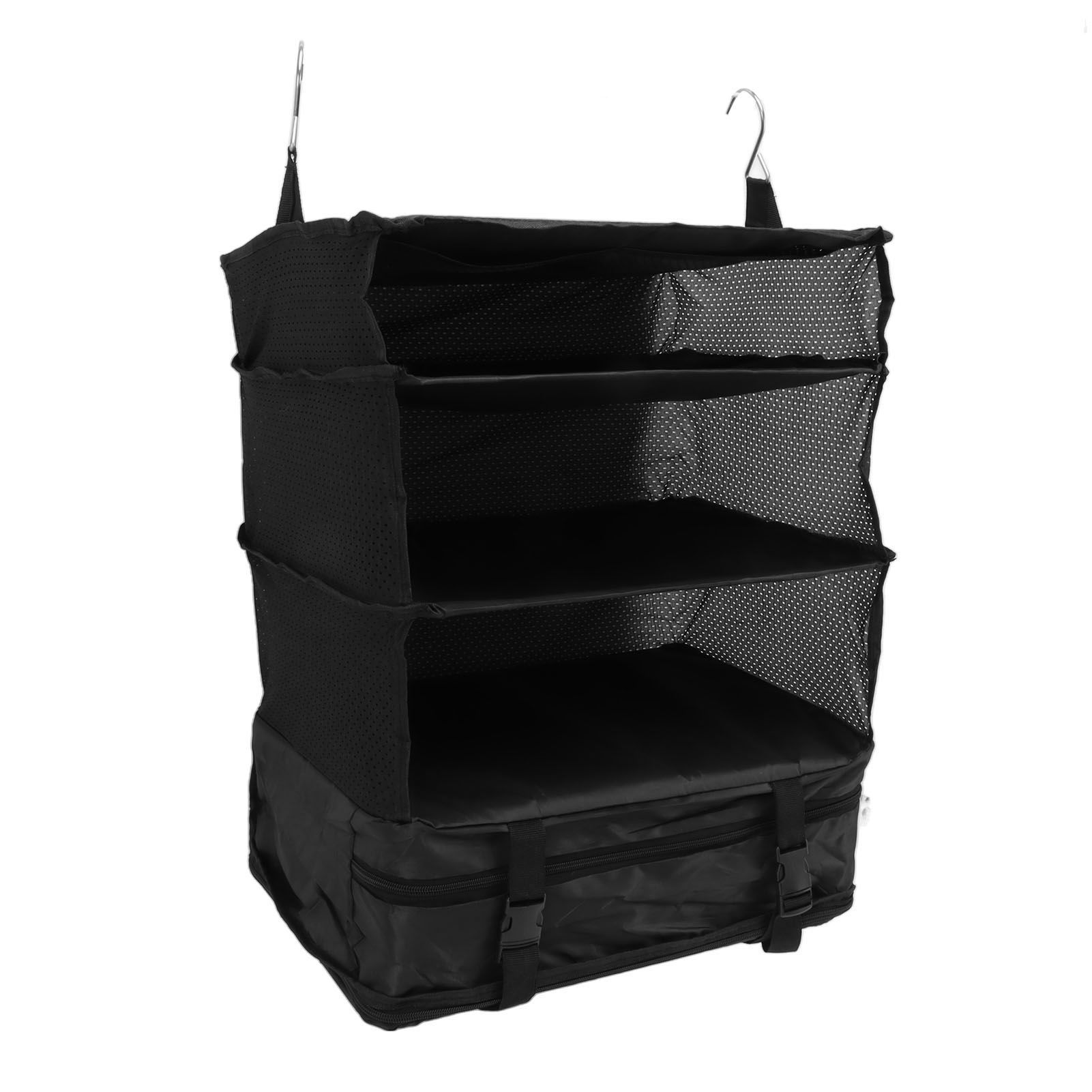 Hanging 3 Shelf Travel Shelves Bag Portable Multifunctional Large Capacity view 3