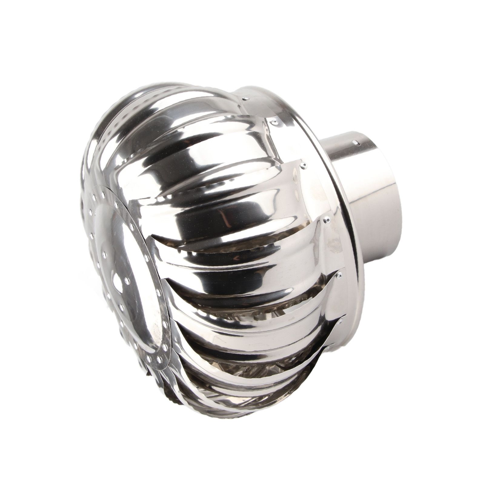 Roof Ventilator Automatic Silent Stainless Steel Pipefit Roof Ventilating Fan view 2