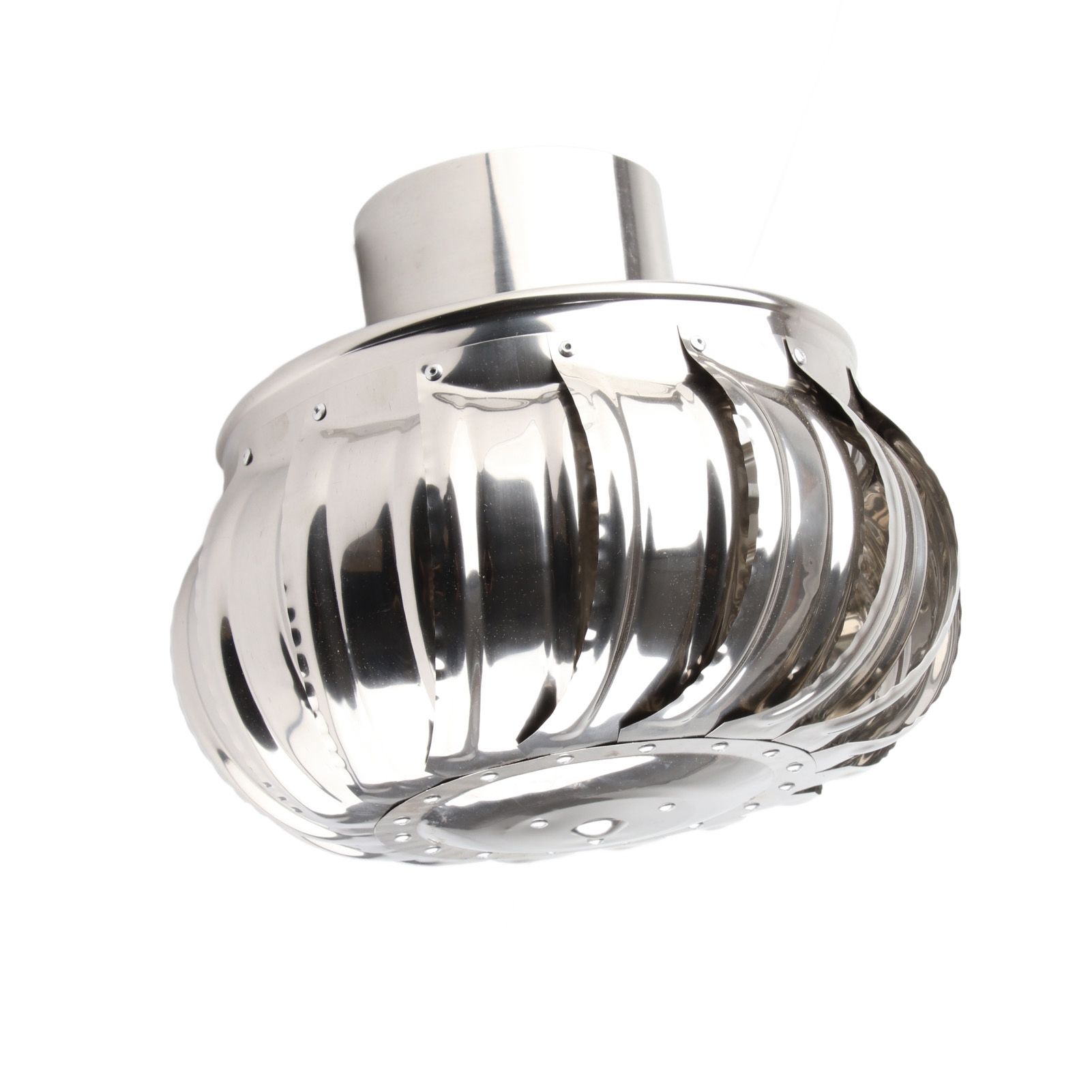 Roof Ventilator Automatic Silent Stainless Steel Pipefit Roof Ventilating Fan view 3