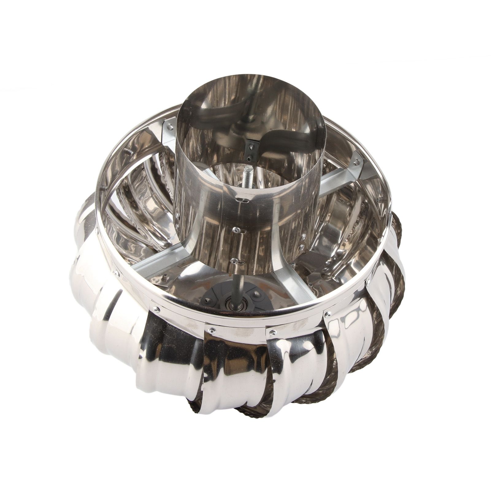 Roof Ventilator Automatic Silent Stainless Steel Pipefit Roof Ventilating Fan view 6