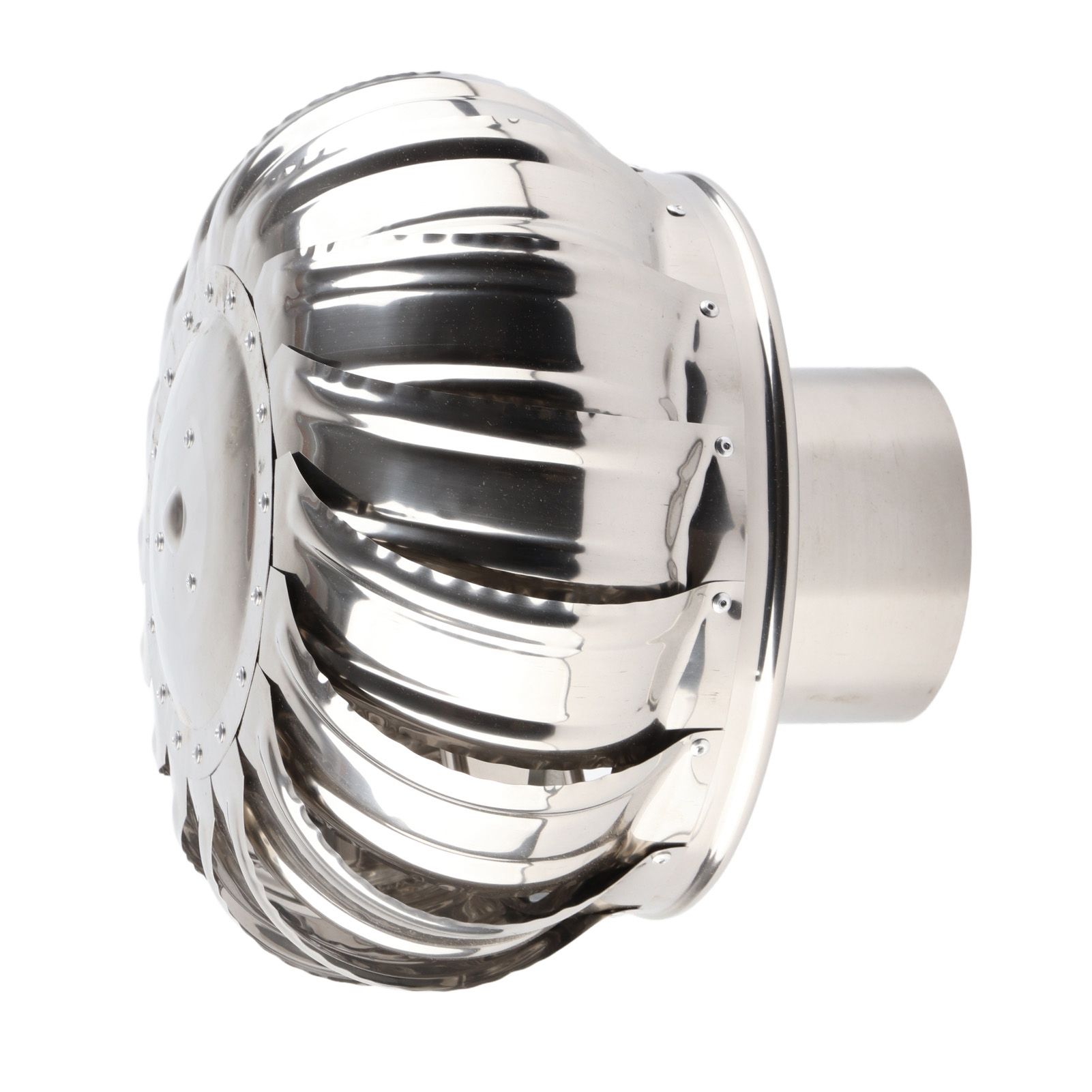Roof Ventilator Automatic Silent Stainless Steel Pipefit Roof Ventilating Fan view 10