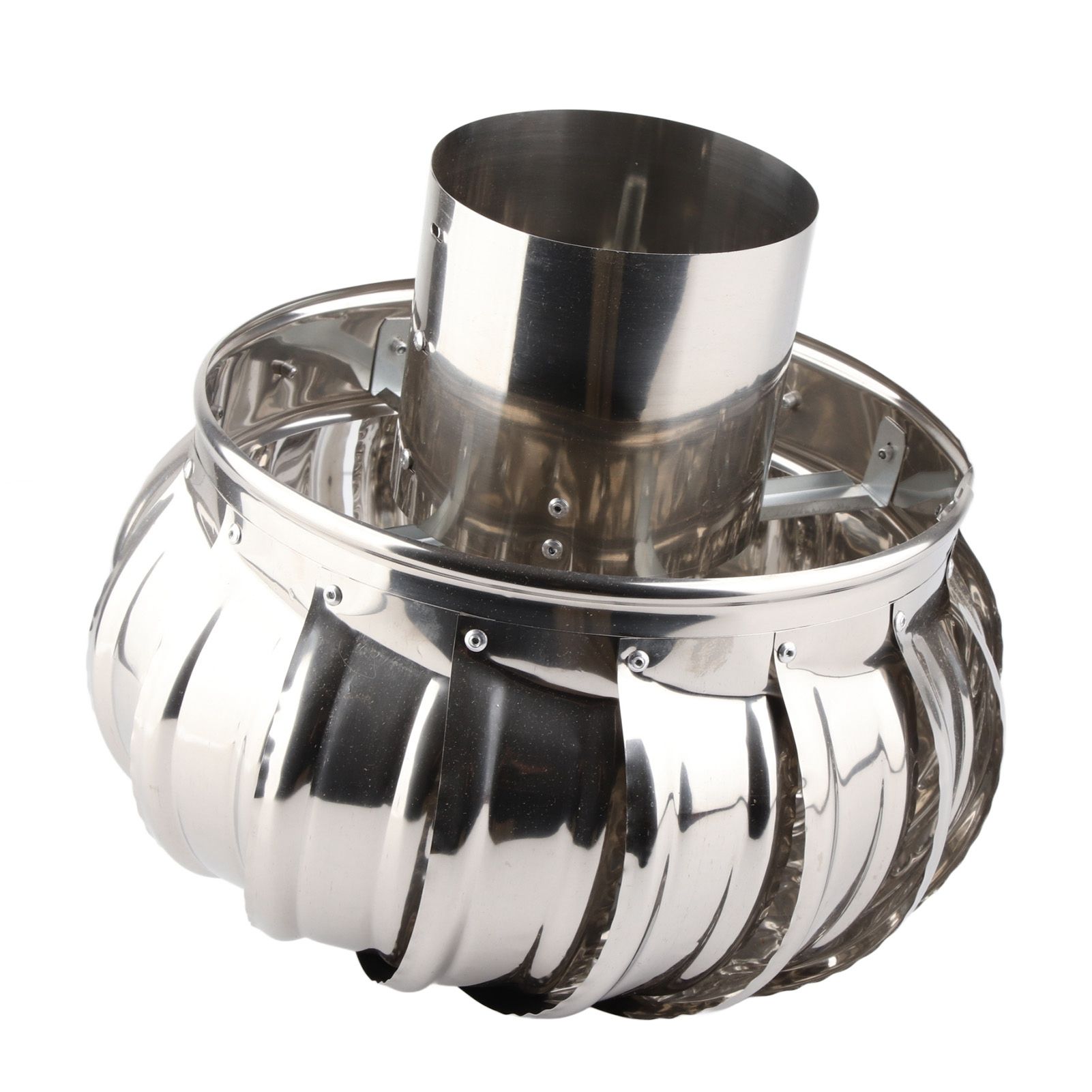 Roof Ventilator Automatic Silent Stainless Steel Pipefit Roof Ventilating Fan view 14