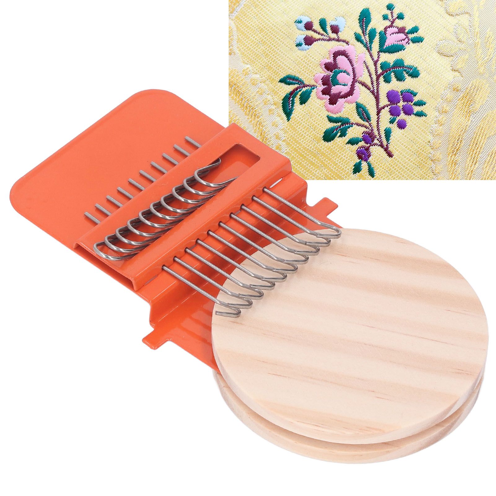 10 Hooks Mini Loom Machine Household Small Weaving Loom Machine with 6.5cm view 11